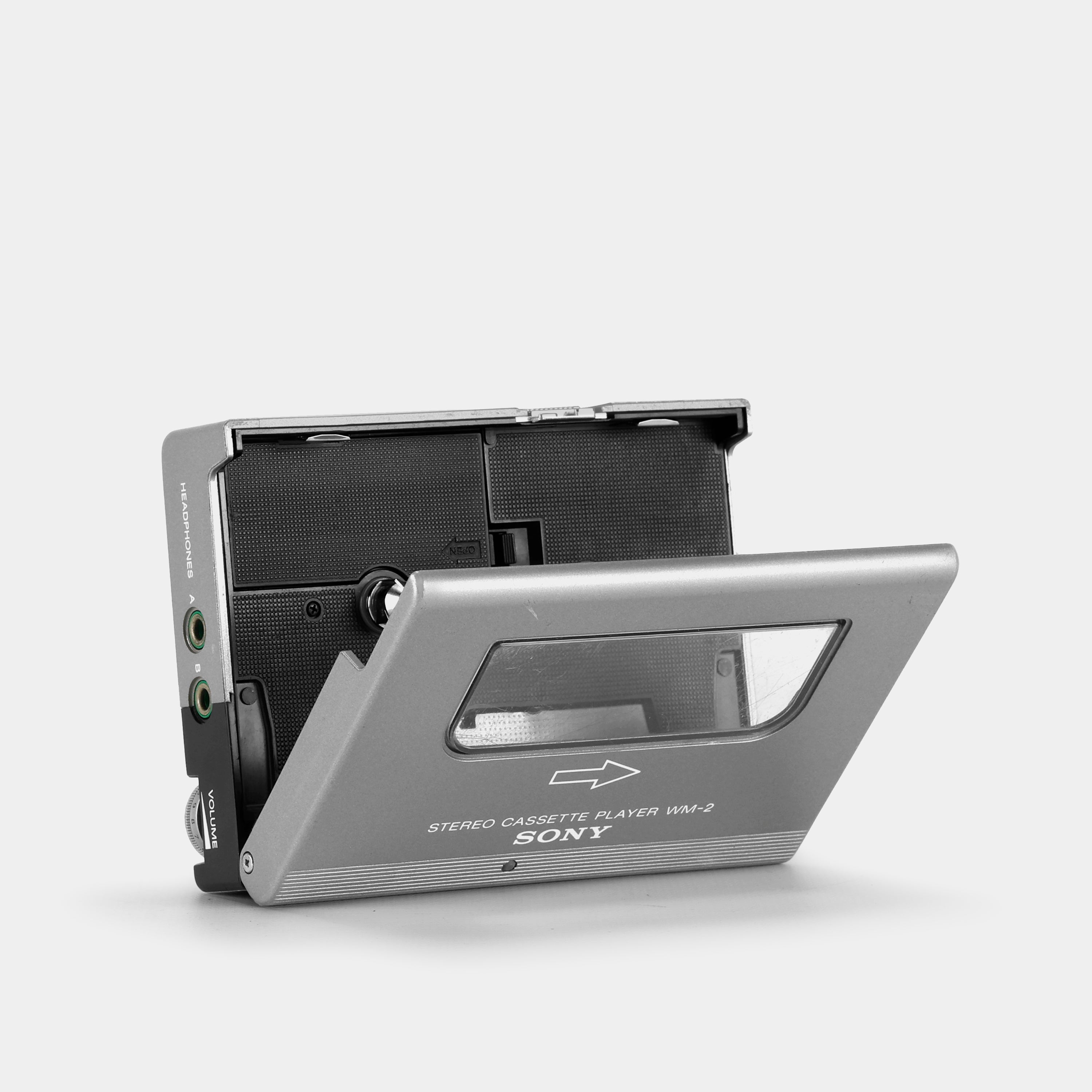 Sony Walkman II WM-2 Silver Portable Cassette Player