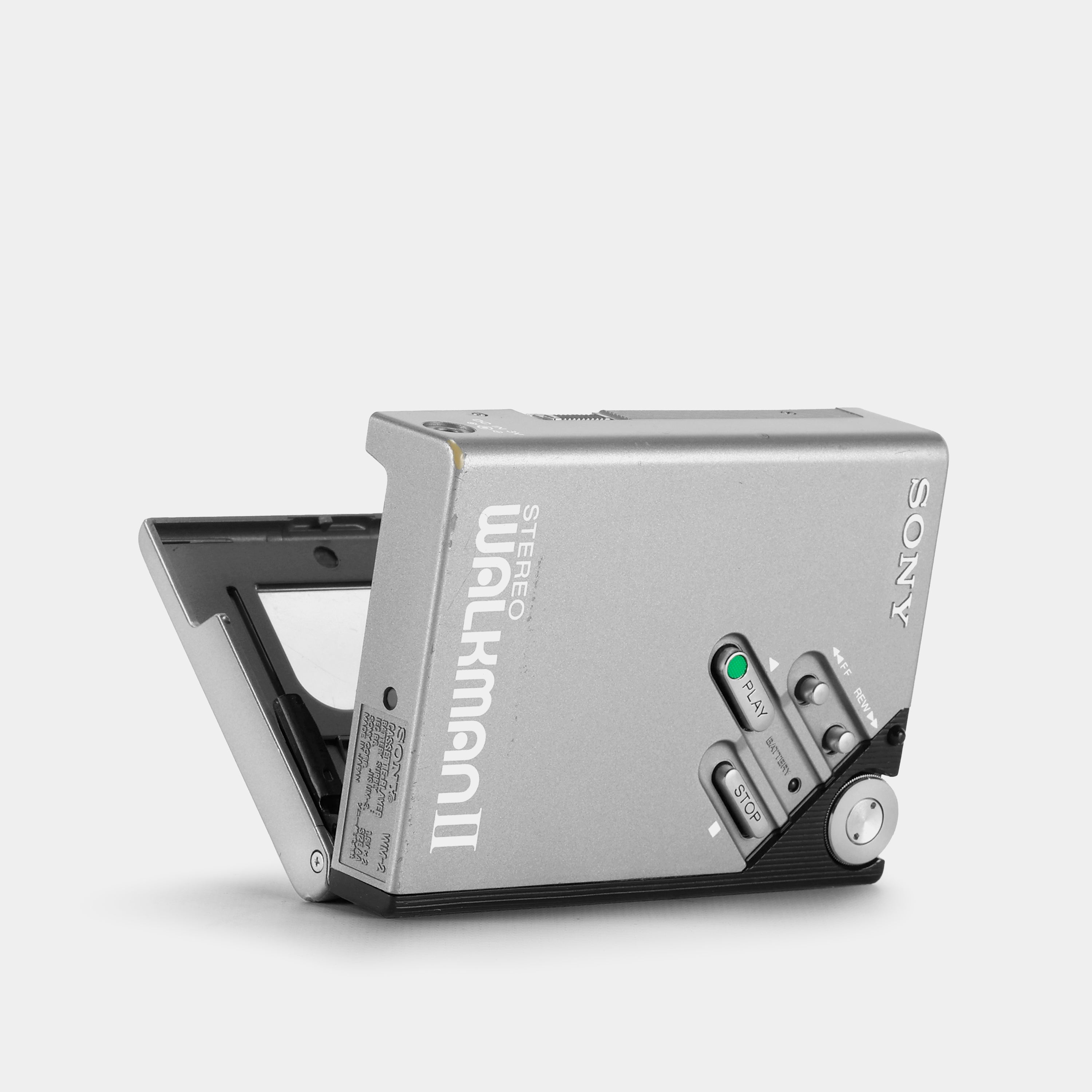 Sony Walkman II WM-2 Silver Portable Cassette Player