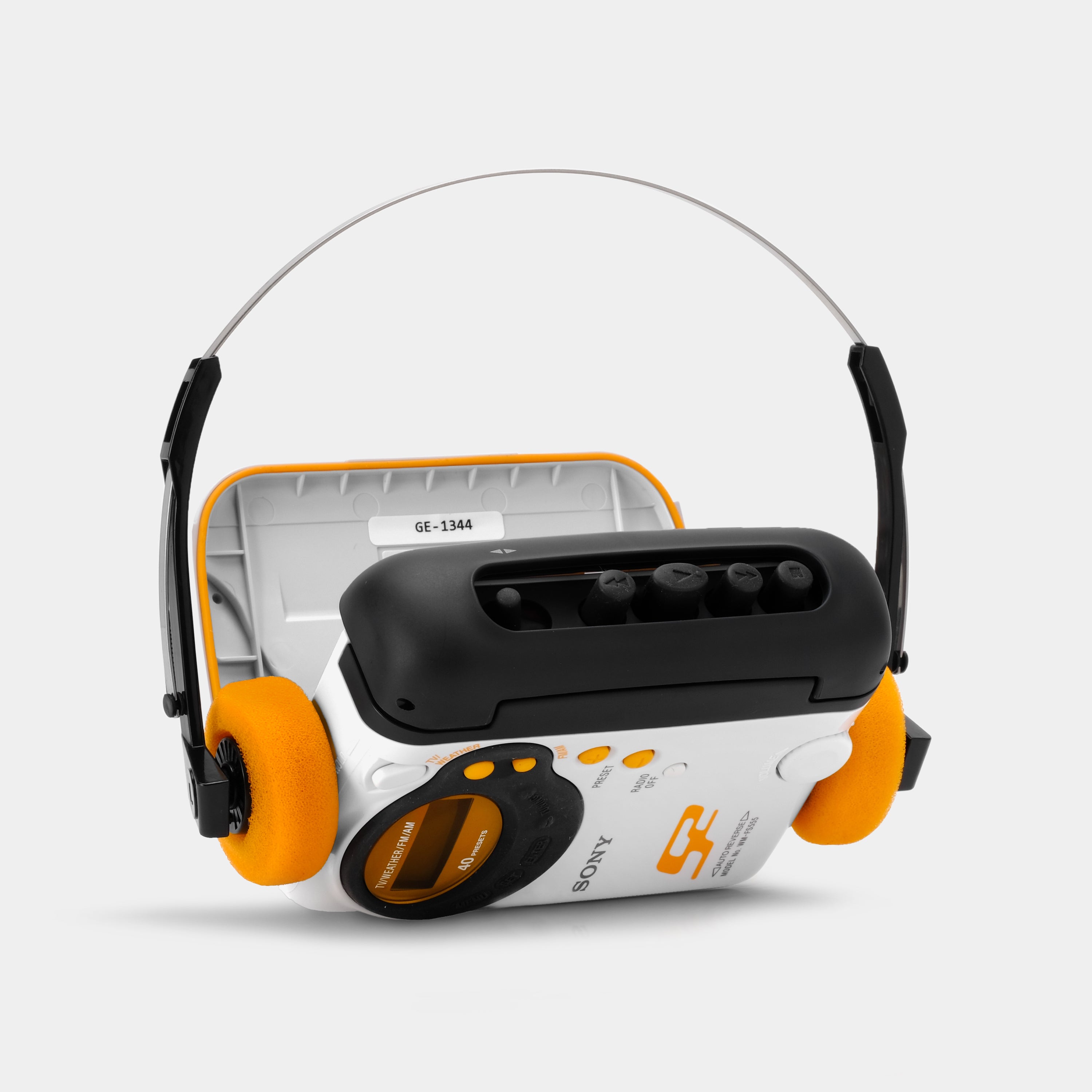 Sony Sports Walkman WM-FS555 TV/AM/FM Portable Cassette Player