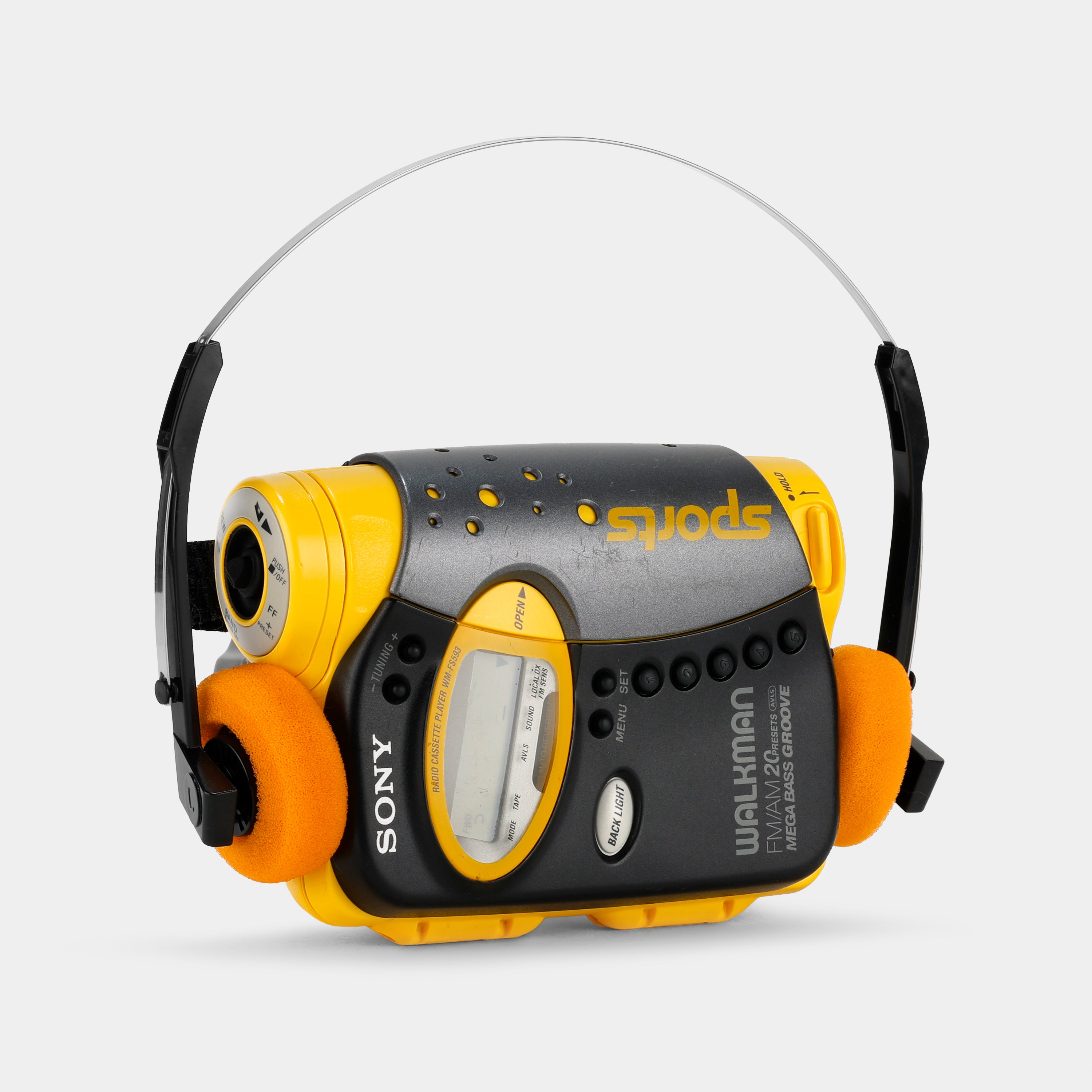 Sony Sports Walkman WM-FS593 AM/FM Portable Cassette Player