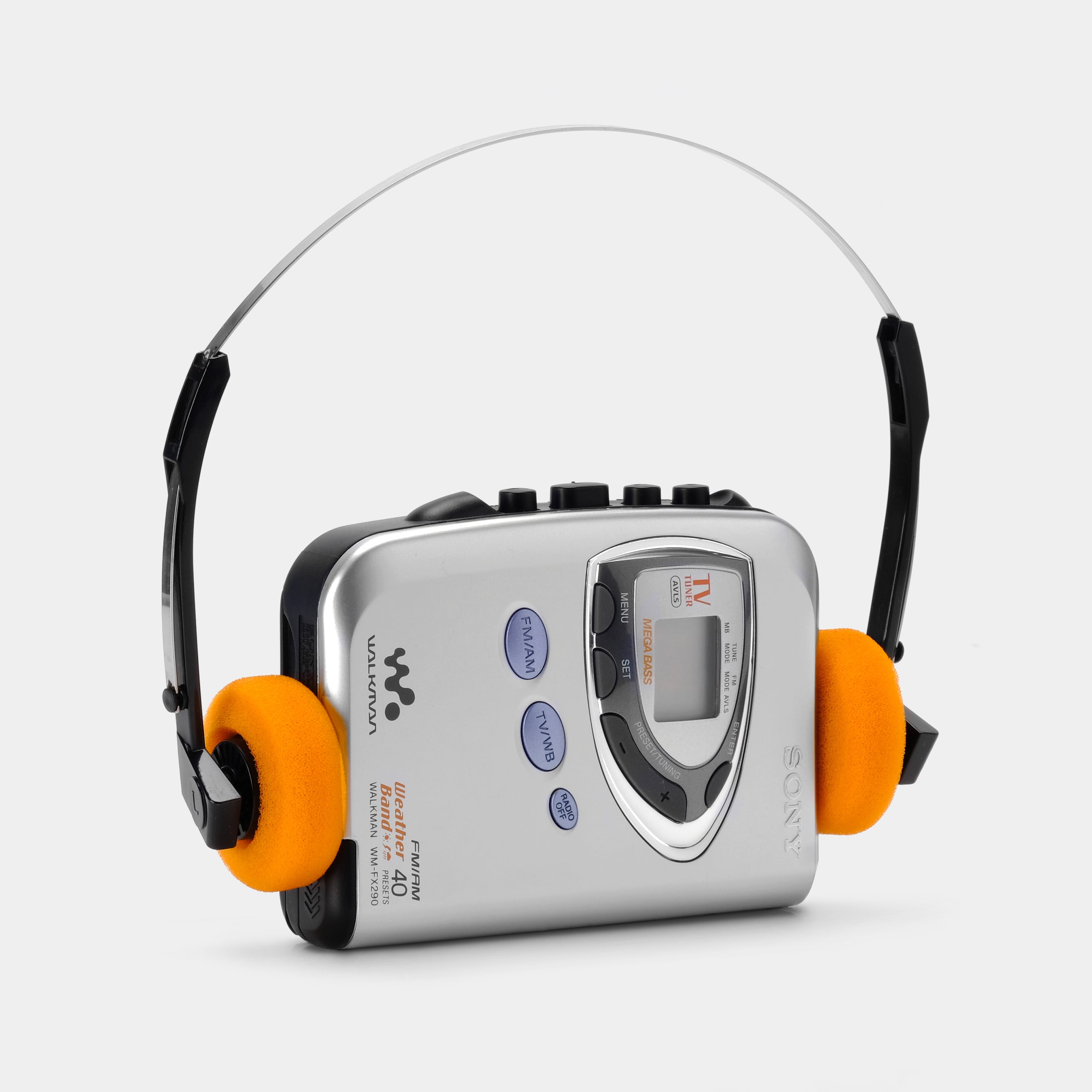 Sony Walkman WM-FX290 AM/FM Portable Cassette Player