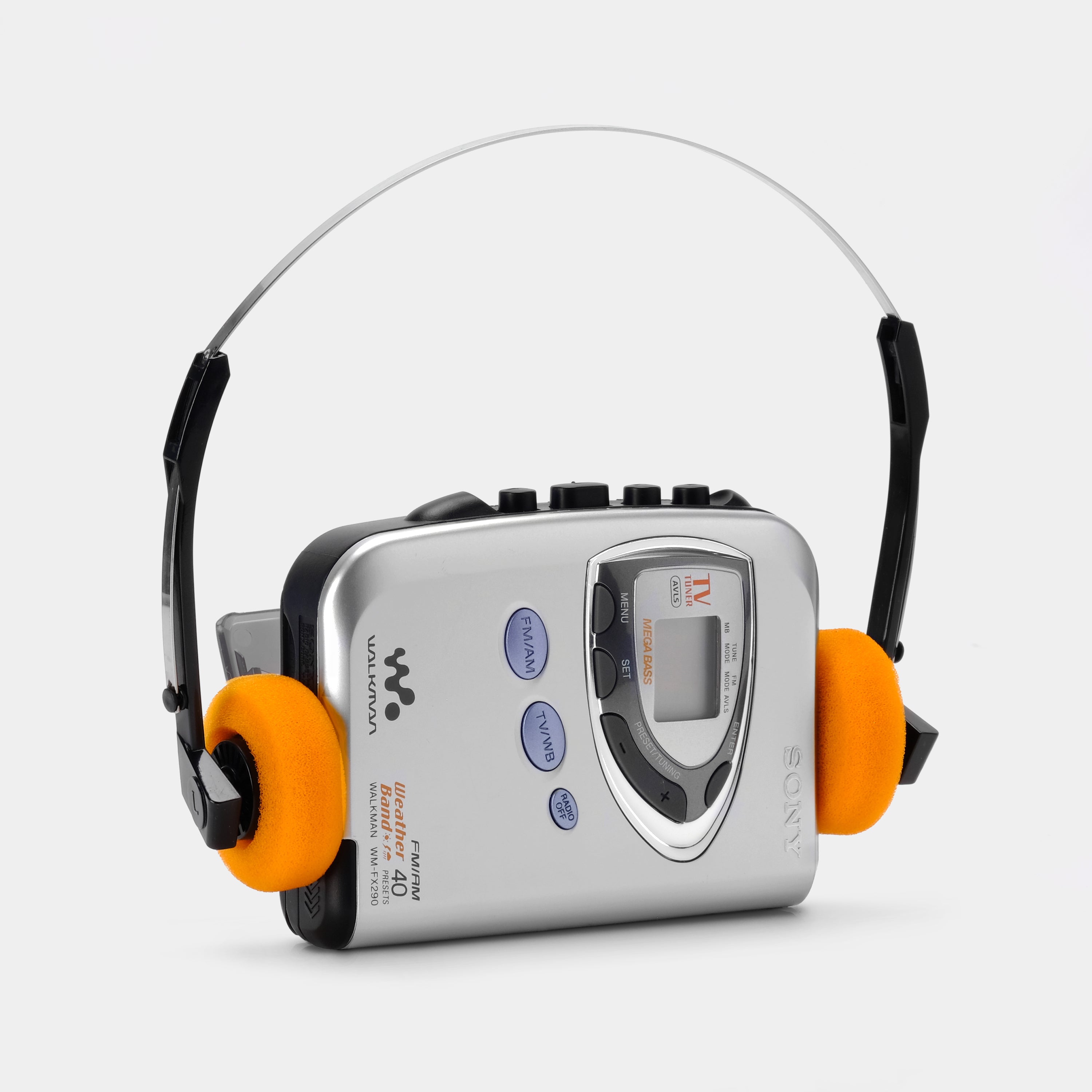 Sony Walkman WM-FX290 AM/FM Portable Cassette Player