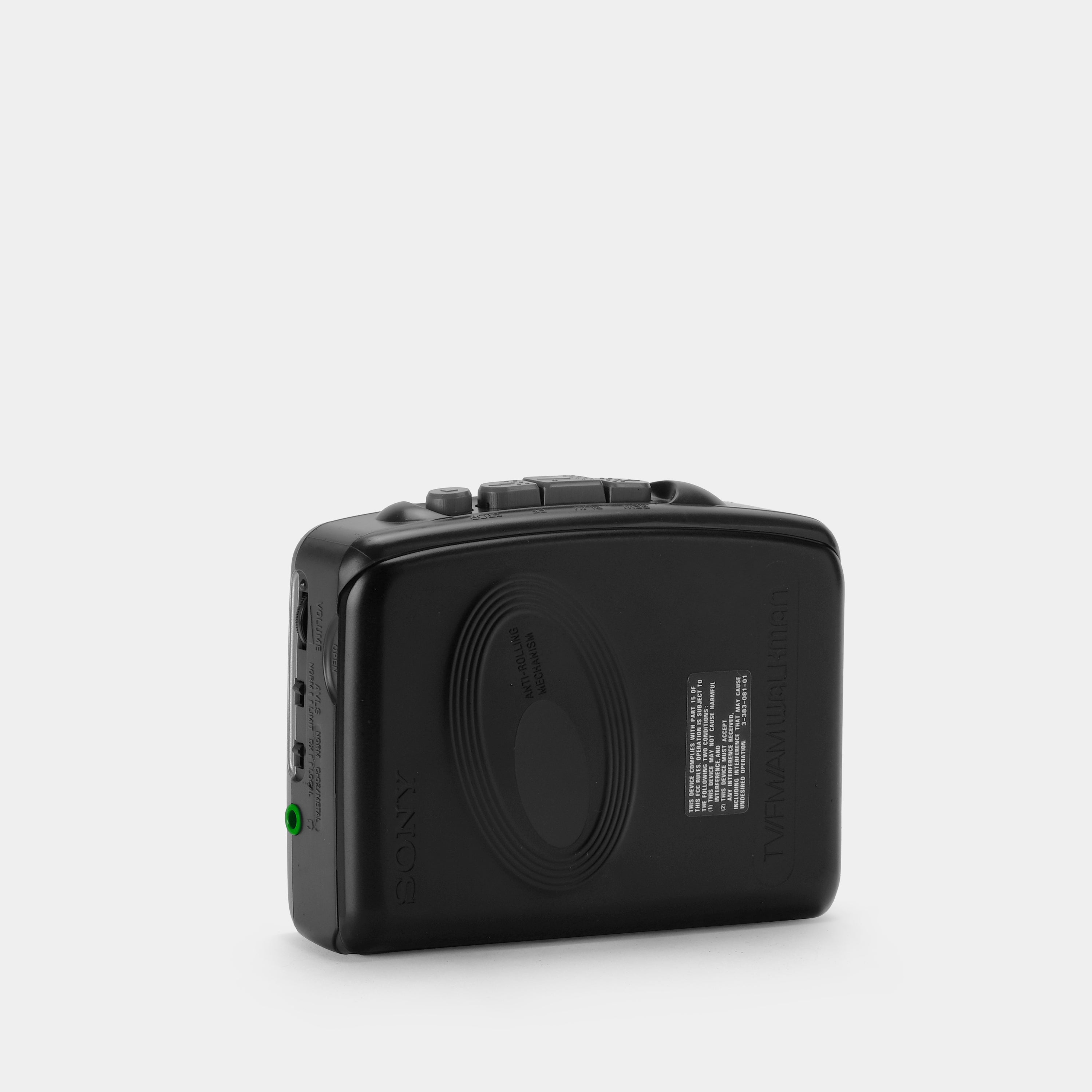 Sony Walkman WM-FX277 TV/AM/FM Portable Cassette Player with Case