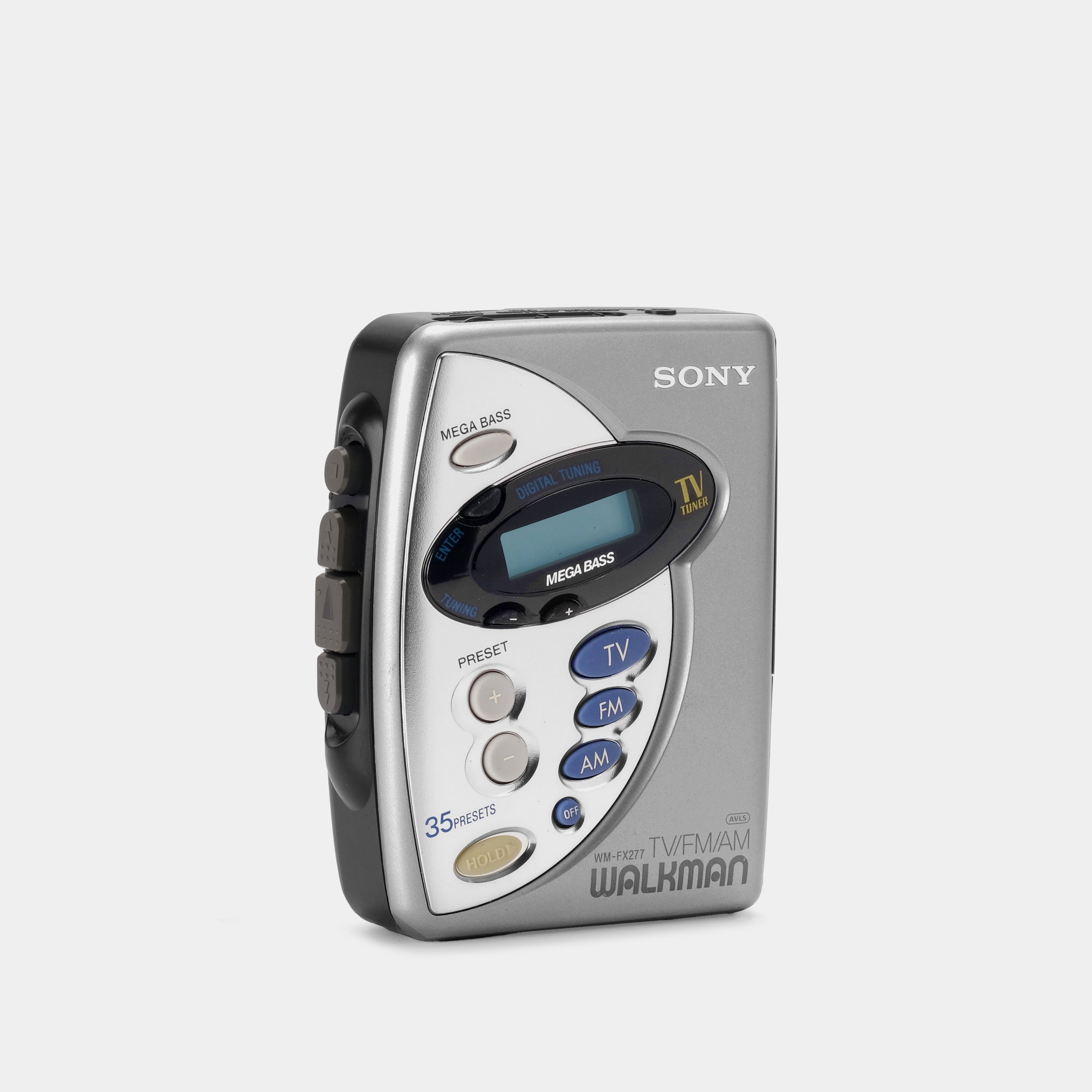 Sony Walkman WM-FX277 TV/AM/FM Portable Cassette Player with Case