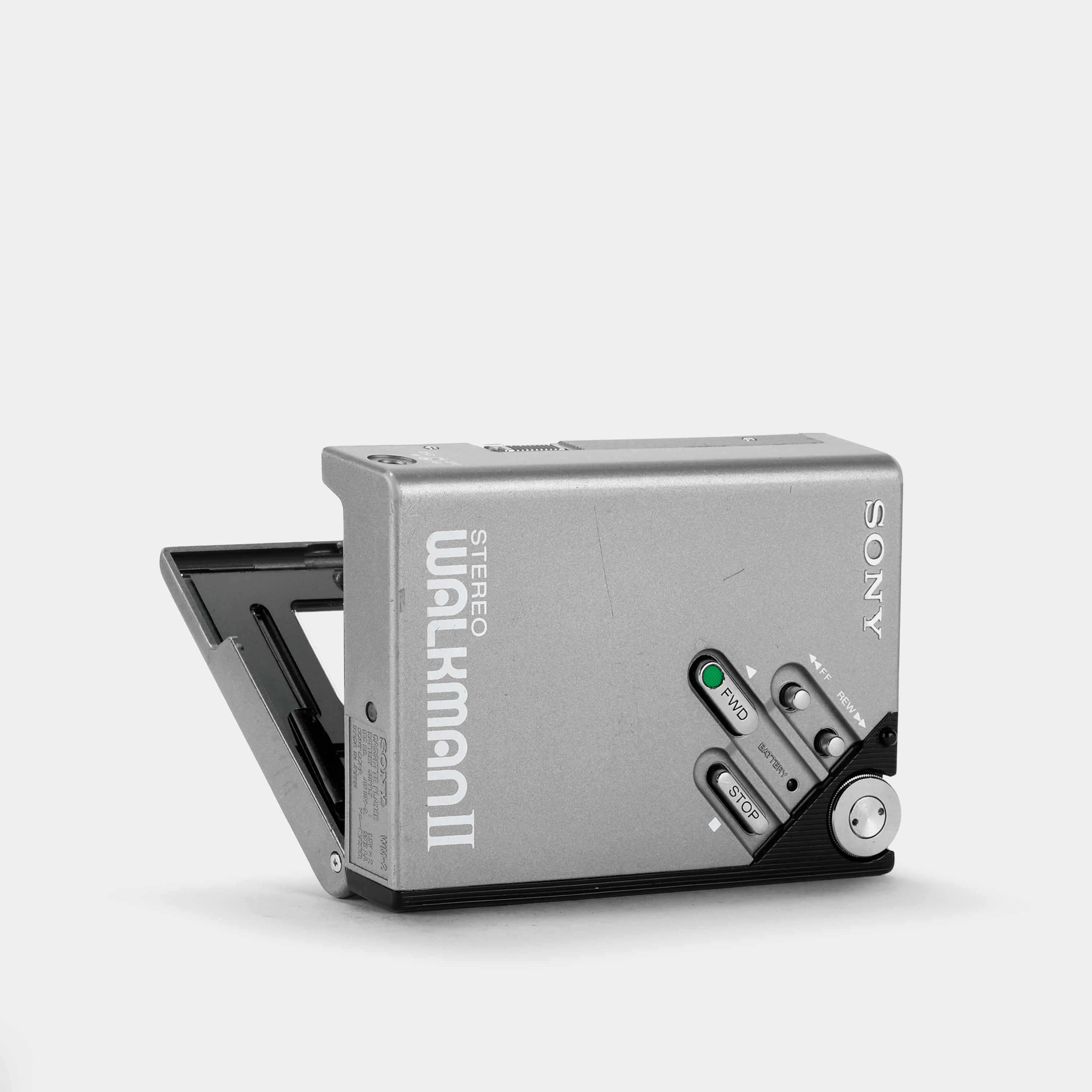 Sony Walkman II WM-2 Silver Portable Cassette Player