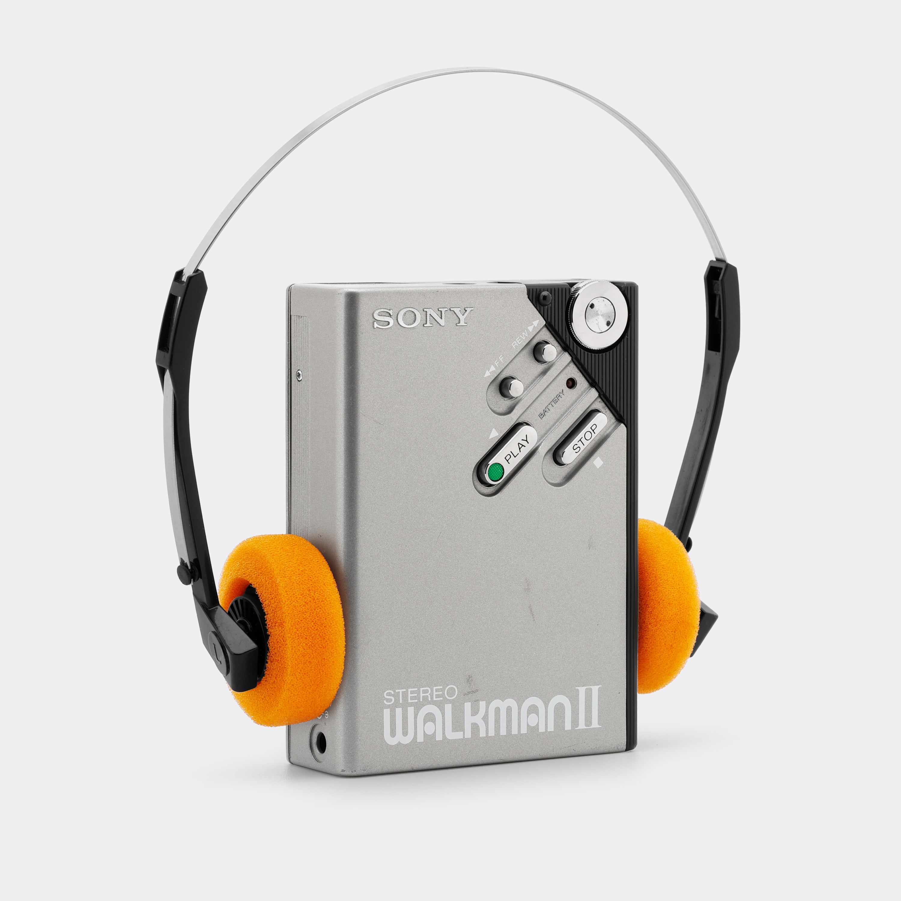 SONY WALKMAN II WM-2 カセットプレーヤー Sony Walkman II WM-2 Silver Portable Cassette Player