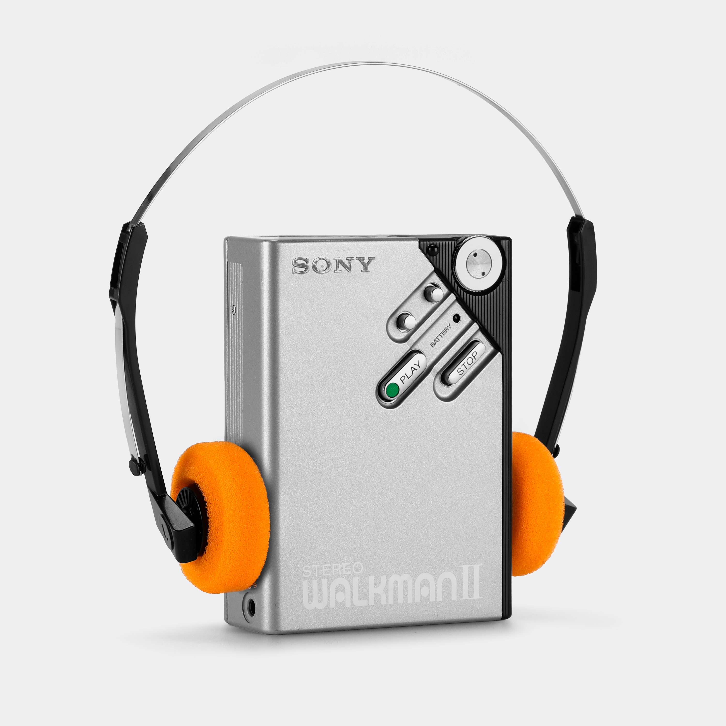 Sony Walkman II WM-2 Silver Portable Cassette Player