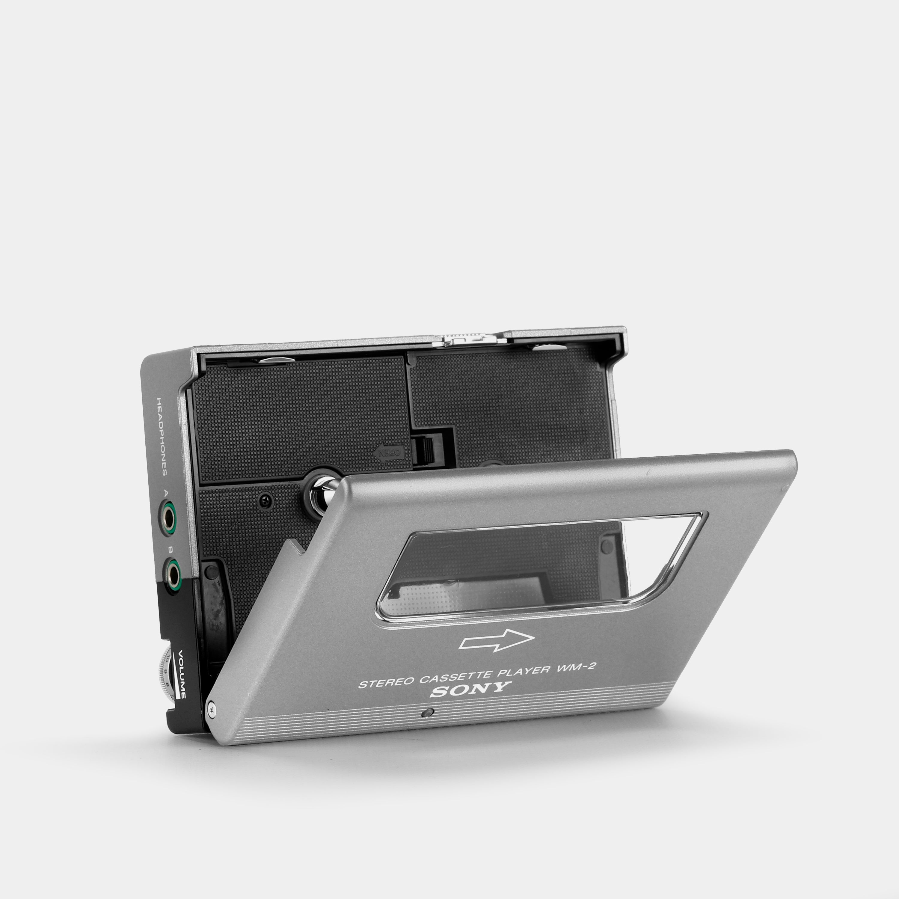 Sony Walkman II WM-2 Silver Portable Cassette Player