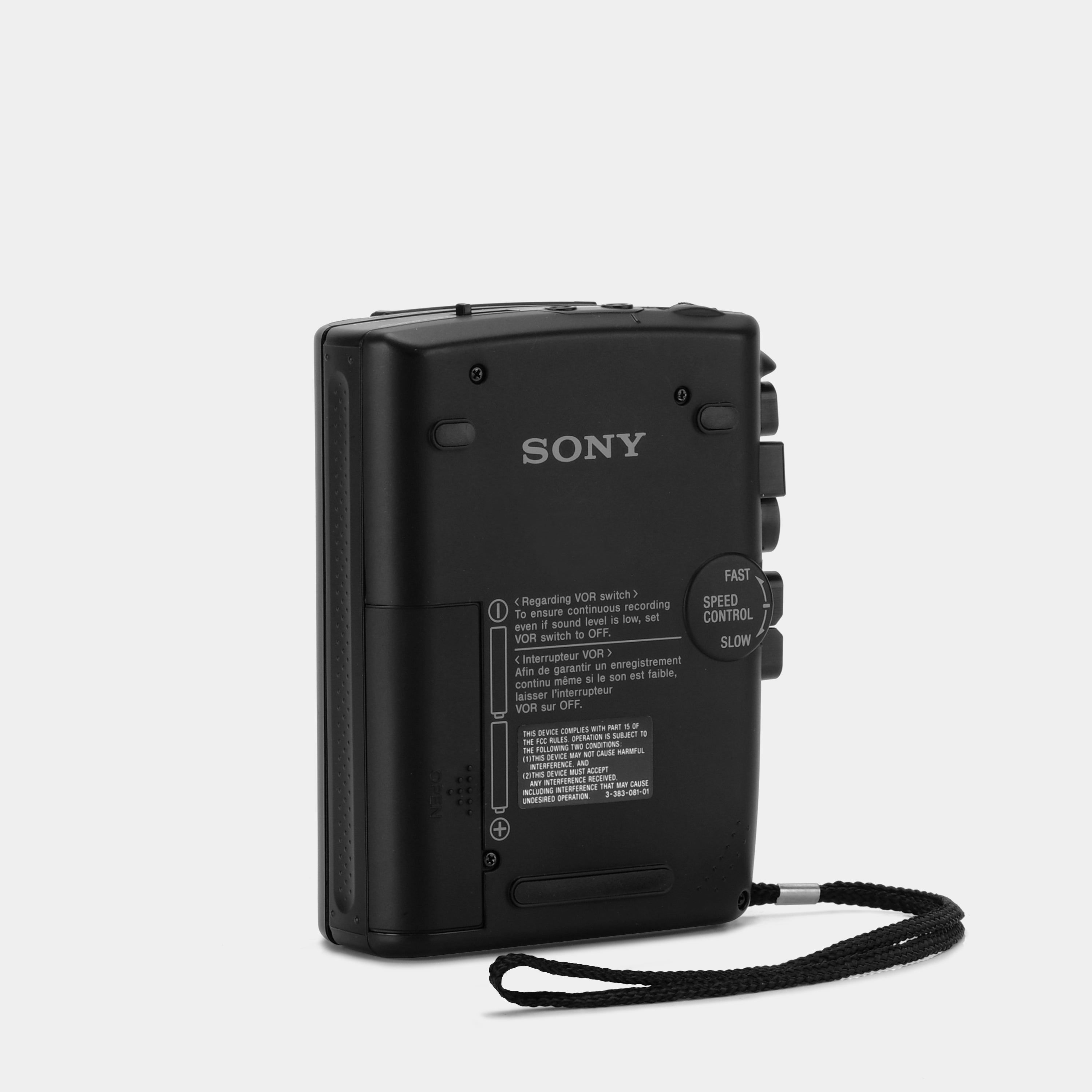 Sony Clear Voice TCM-465V Portable Cassette-Corder