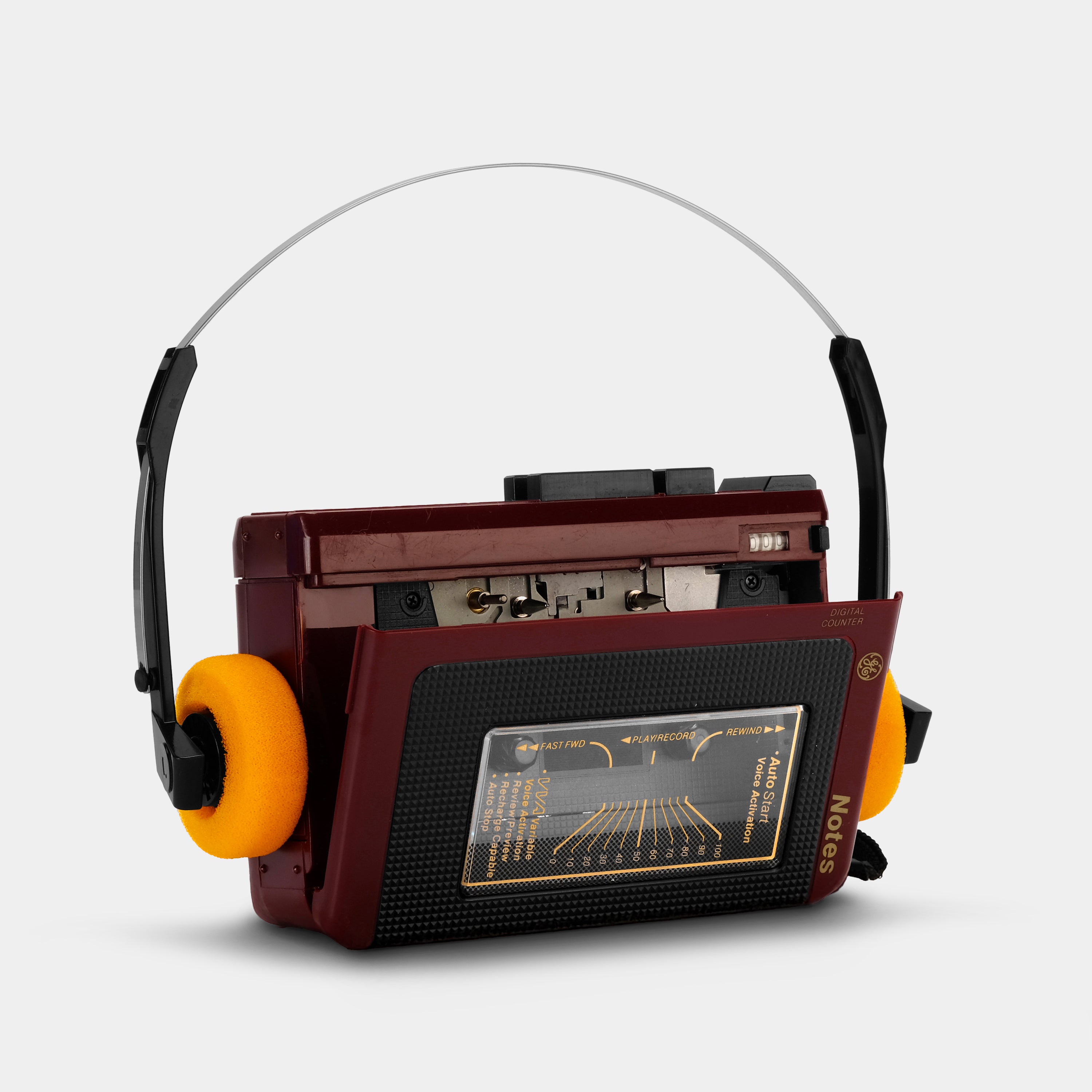 General Electric 3-5352A Portable Cassette Player/Recorder