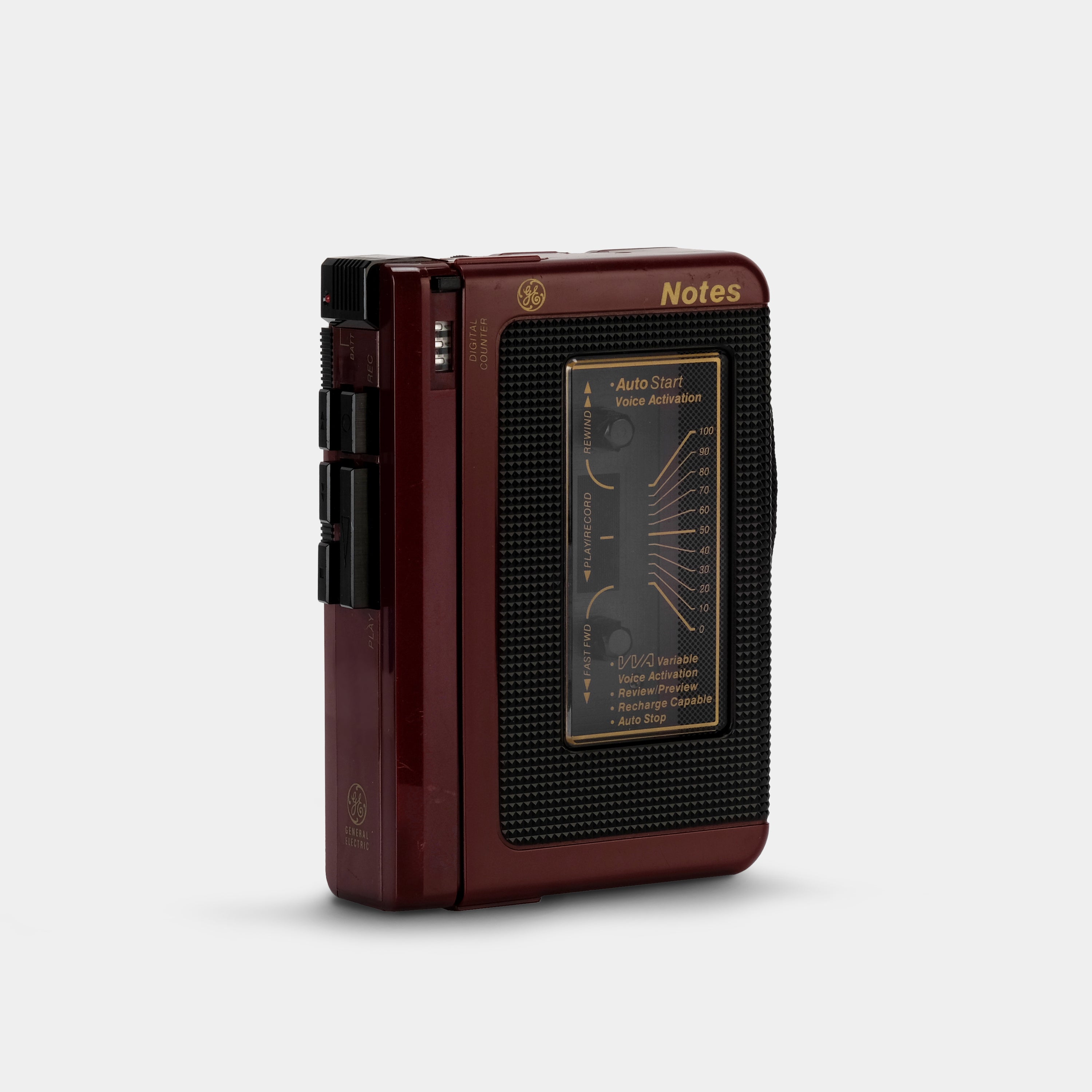 General Electric 3-5352A Portable Cassette Player/Recorder