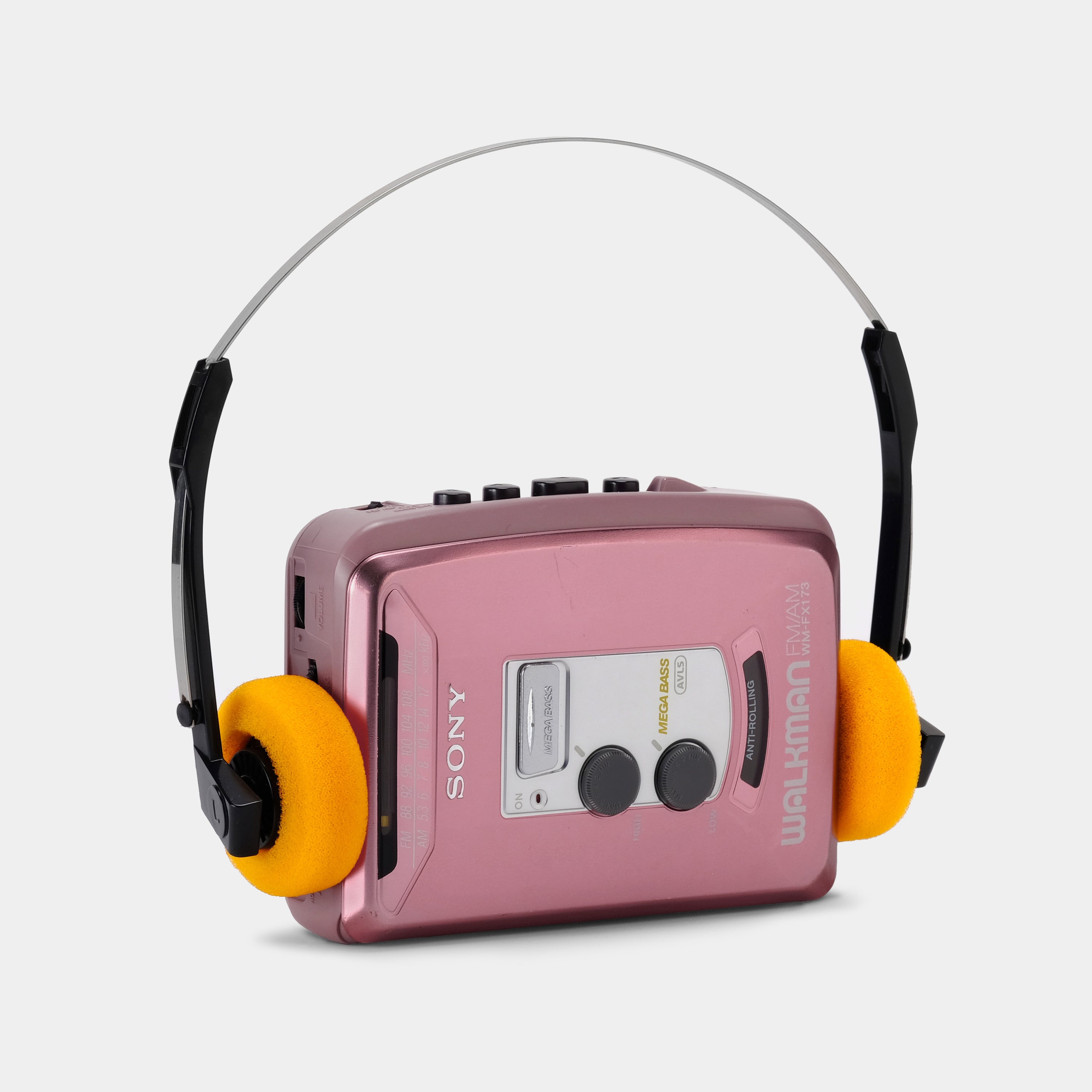 Sony Walkman WM-FX173 AM/FM Pink Portable Cassette Player