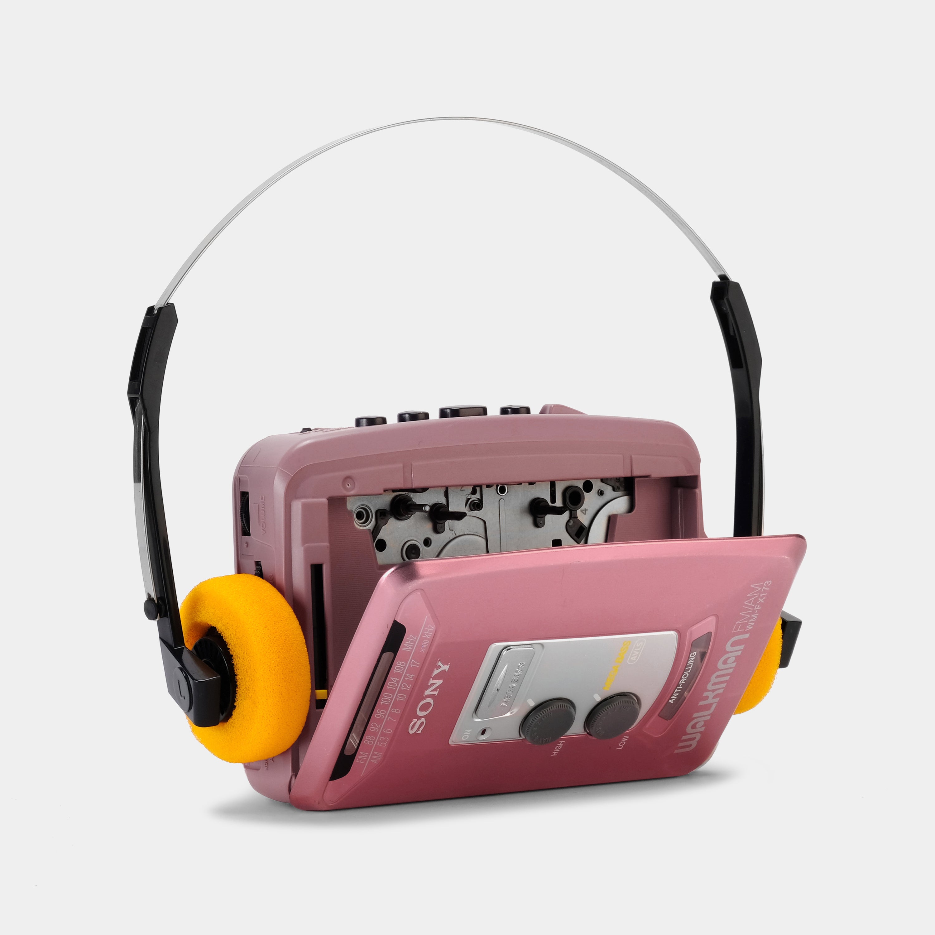 Sony Walkman WM-FX173 AM/FM Pink Portable Cassette Player