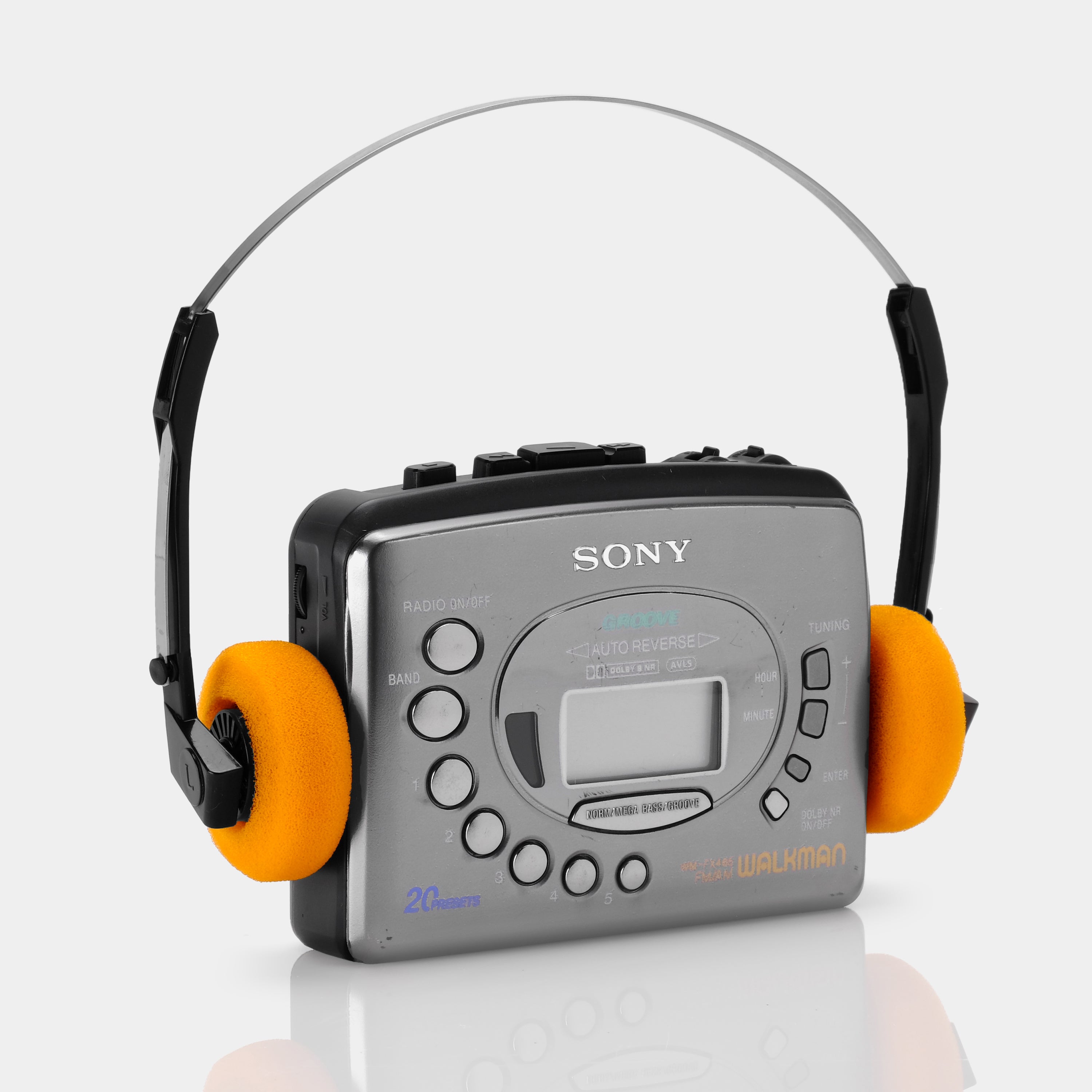 Sony Walkman Groove WM-FX465 AM/FM Portable Cassette Player