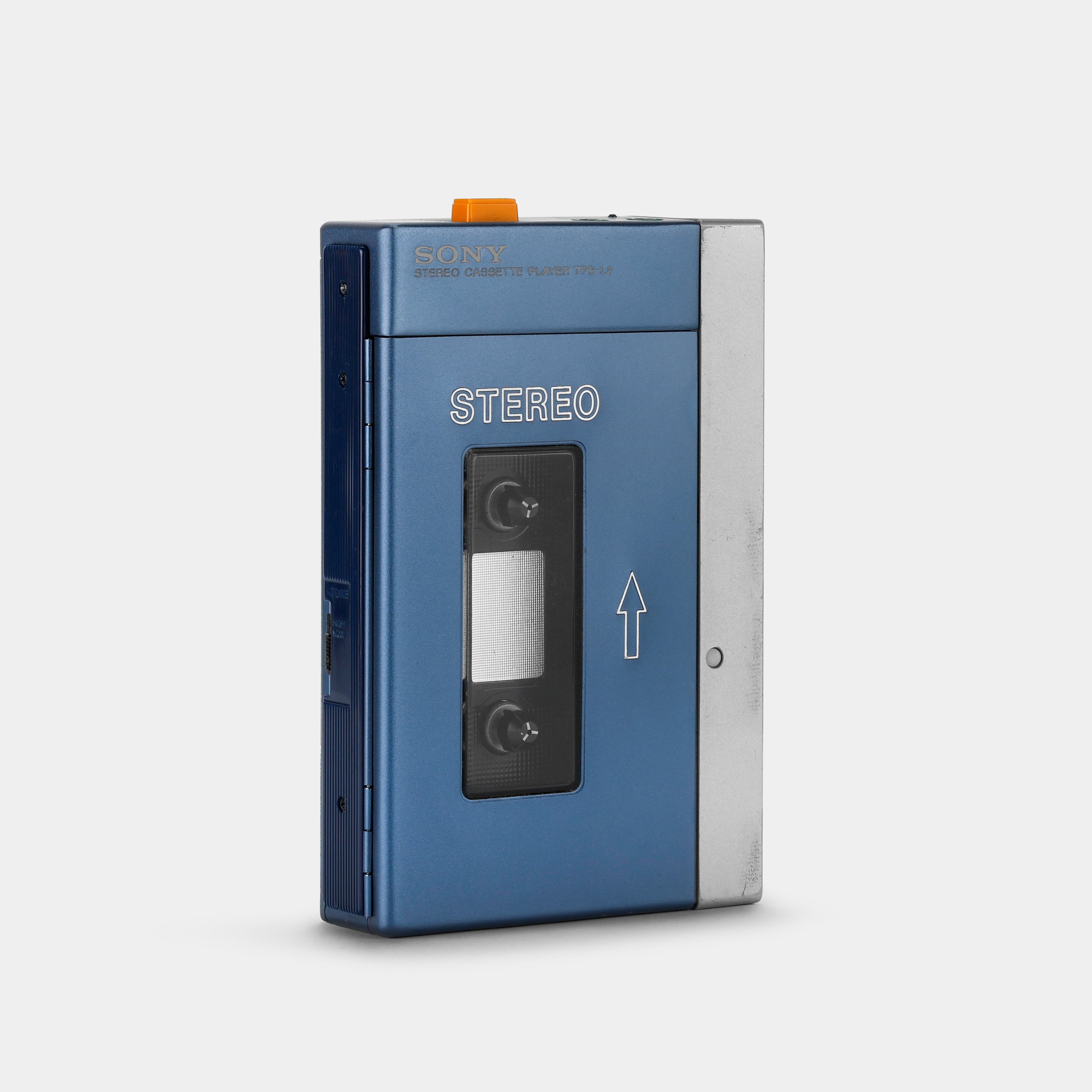 Sony Walkman TPS-L2 Portable Cassette Player (First Generation) With Brown Case