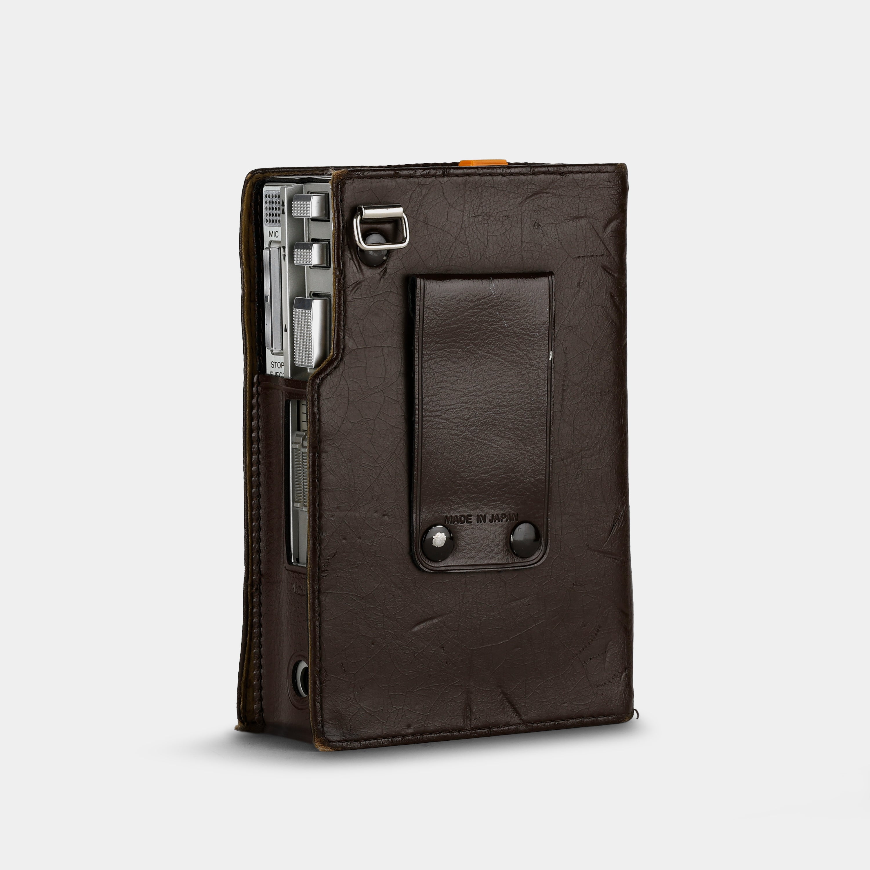 Sony Walkman TPS-L2 Portable Cassette Player (First Generation) With Brown Case