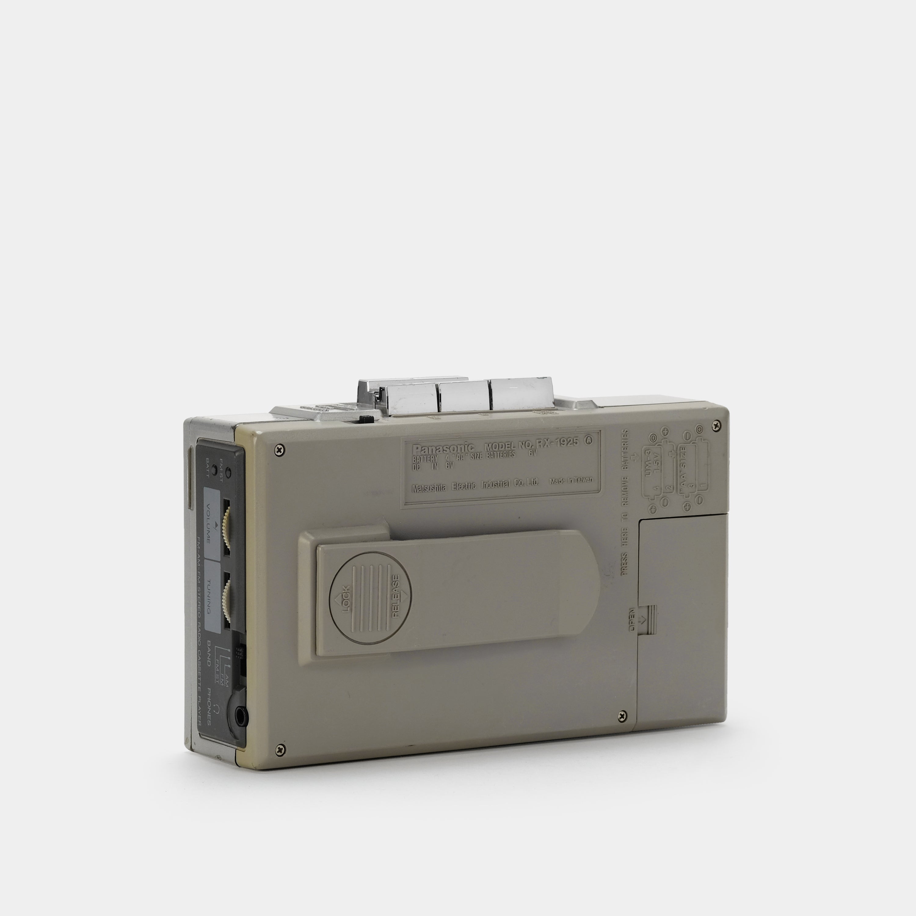 Panasonic ミュージックプレイヤー Panasonic RX-1925 Portable Stereo Cassette Player