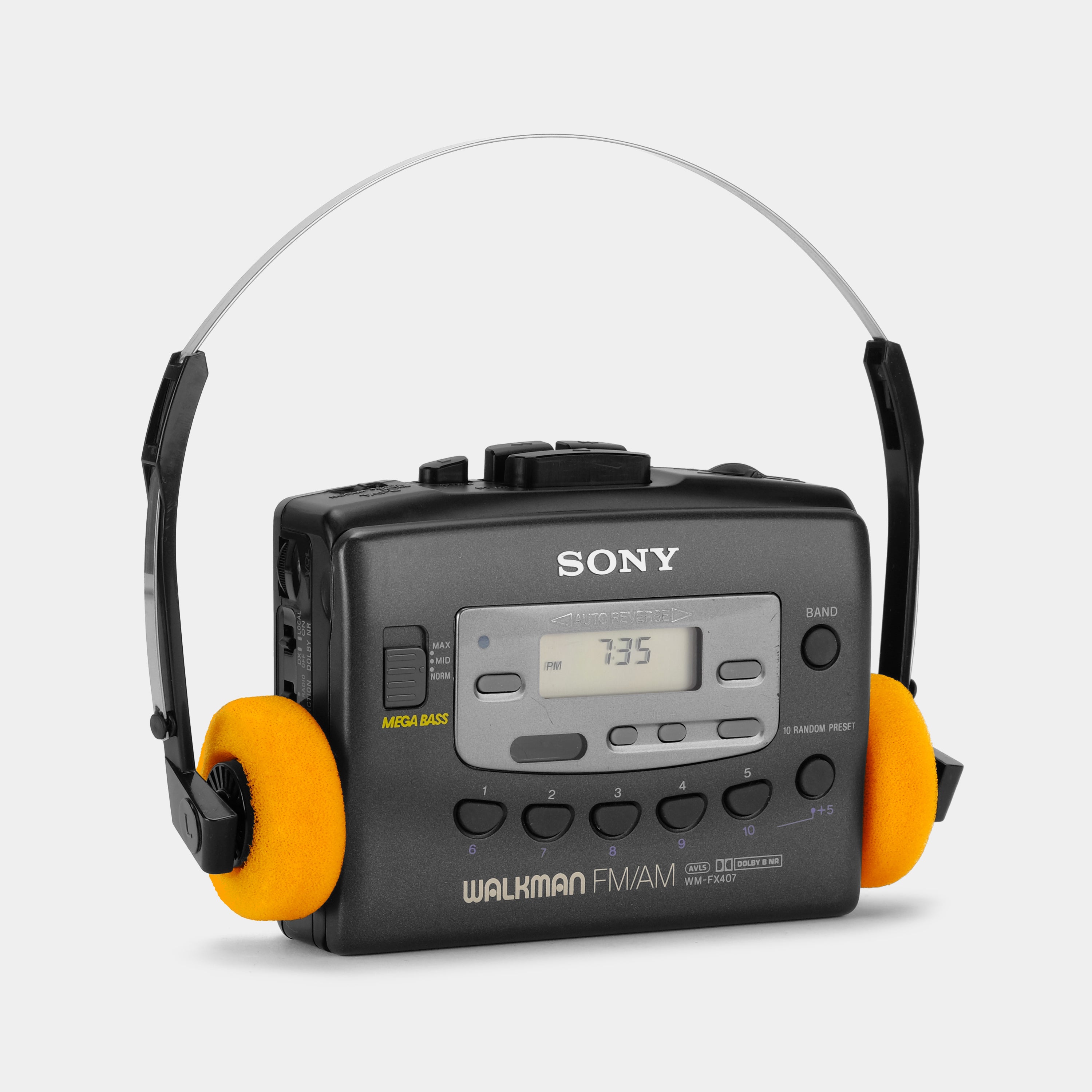 Sony Walkman WM-FX407 Auto Reverse AM/FM Portable Cassette Player