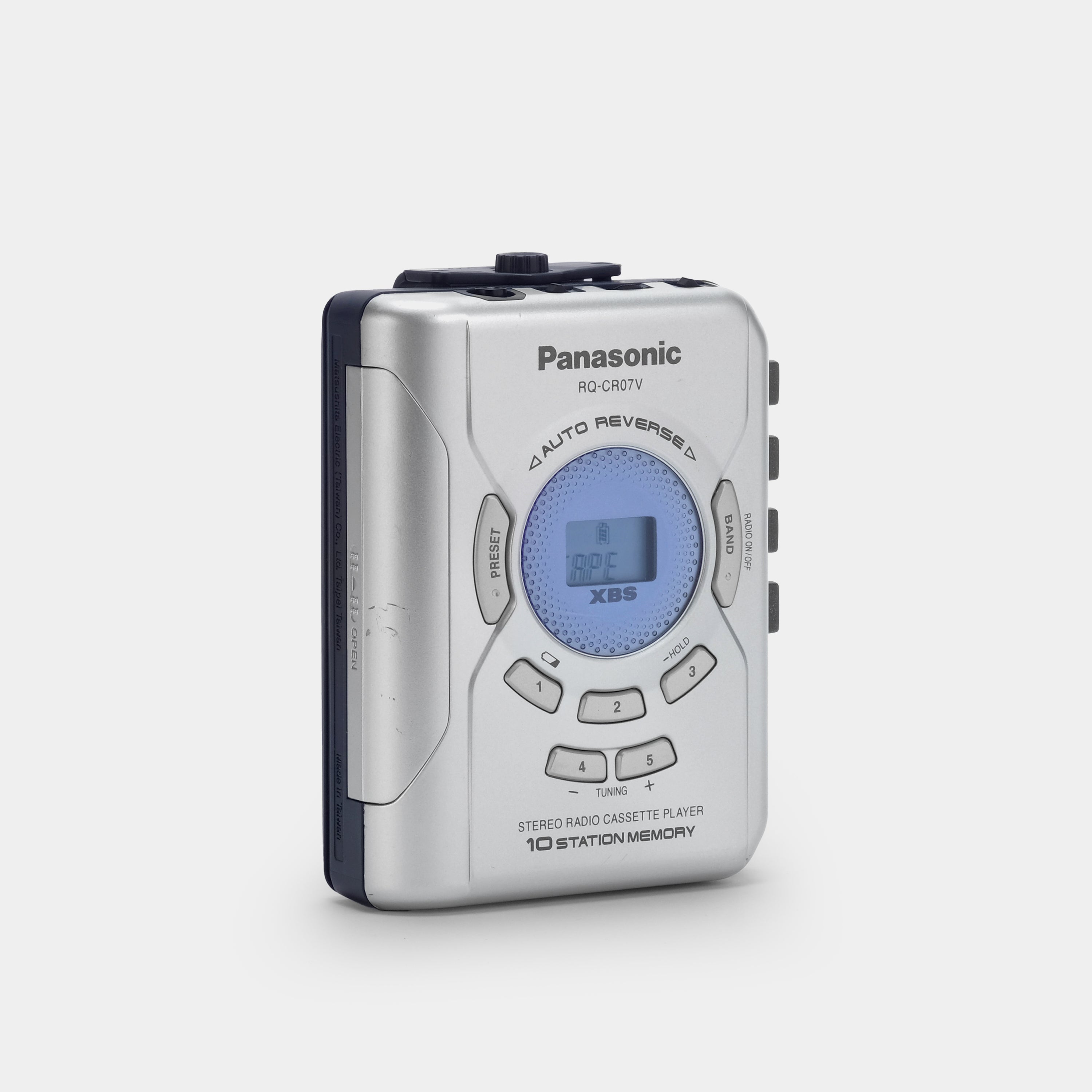 Panasonic RQ-CR07V Portable Stereo Cassette Player