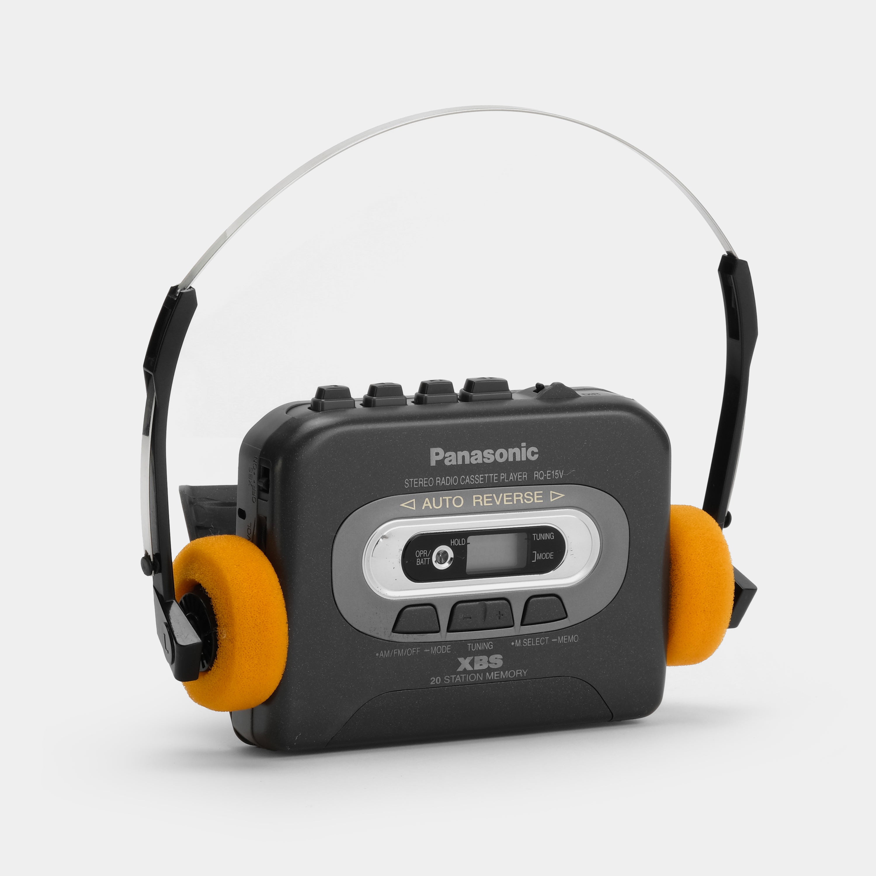 Panasonic RQ-E15V Portable Stereo Cassette Player