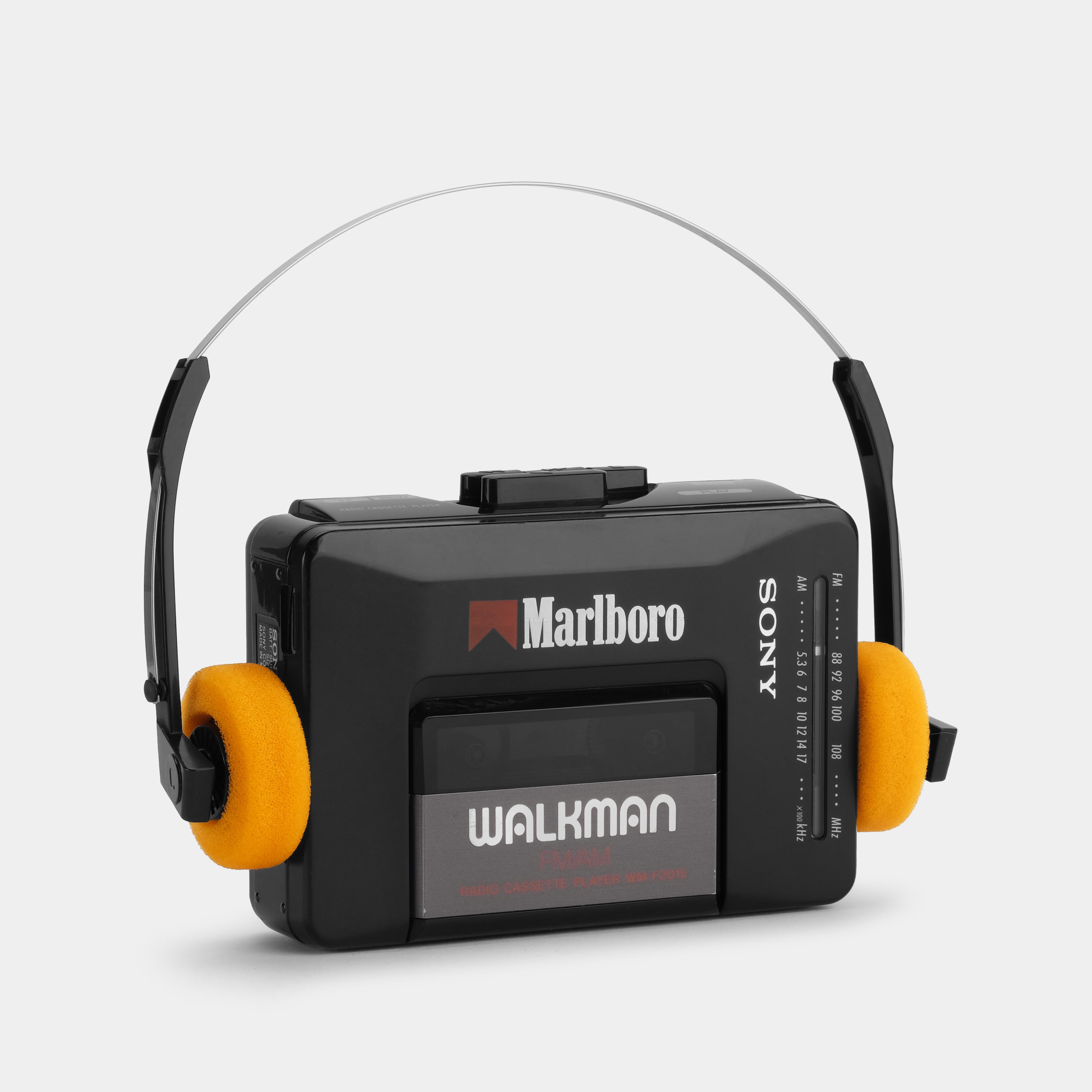 Sony Walkman WM-F2015 Marlboro FM/AM Portable Cassette Player