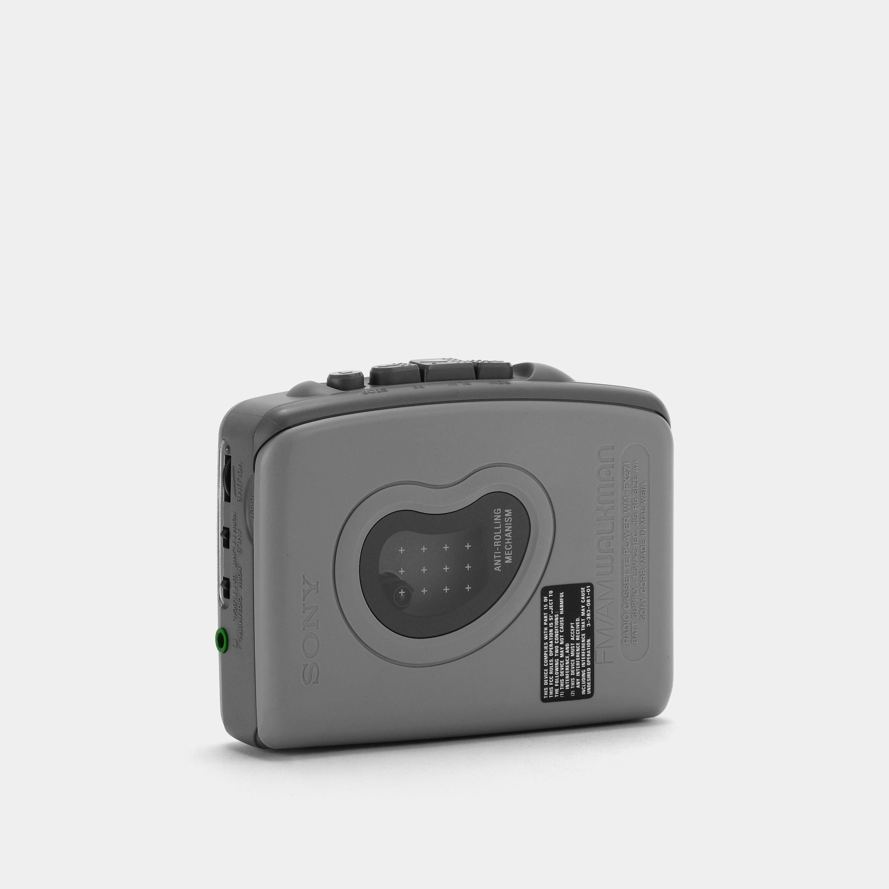 Sony Walkman WM-FX271 AM/FM Portable Cassette Player (B-grade)