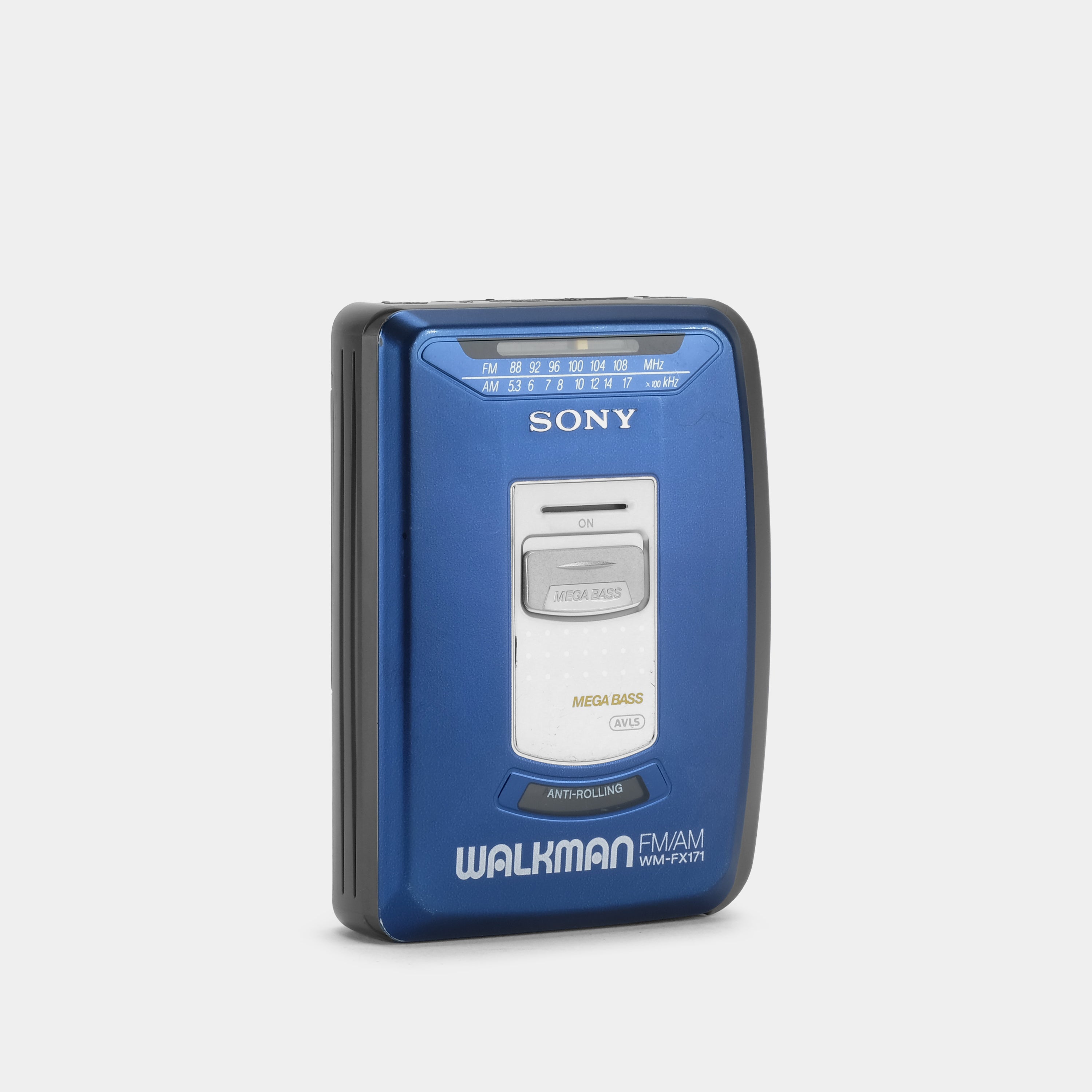 Sony Walkman WM-FX171 AM/FM Blue Portable Cassette Player