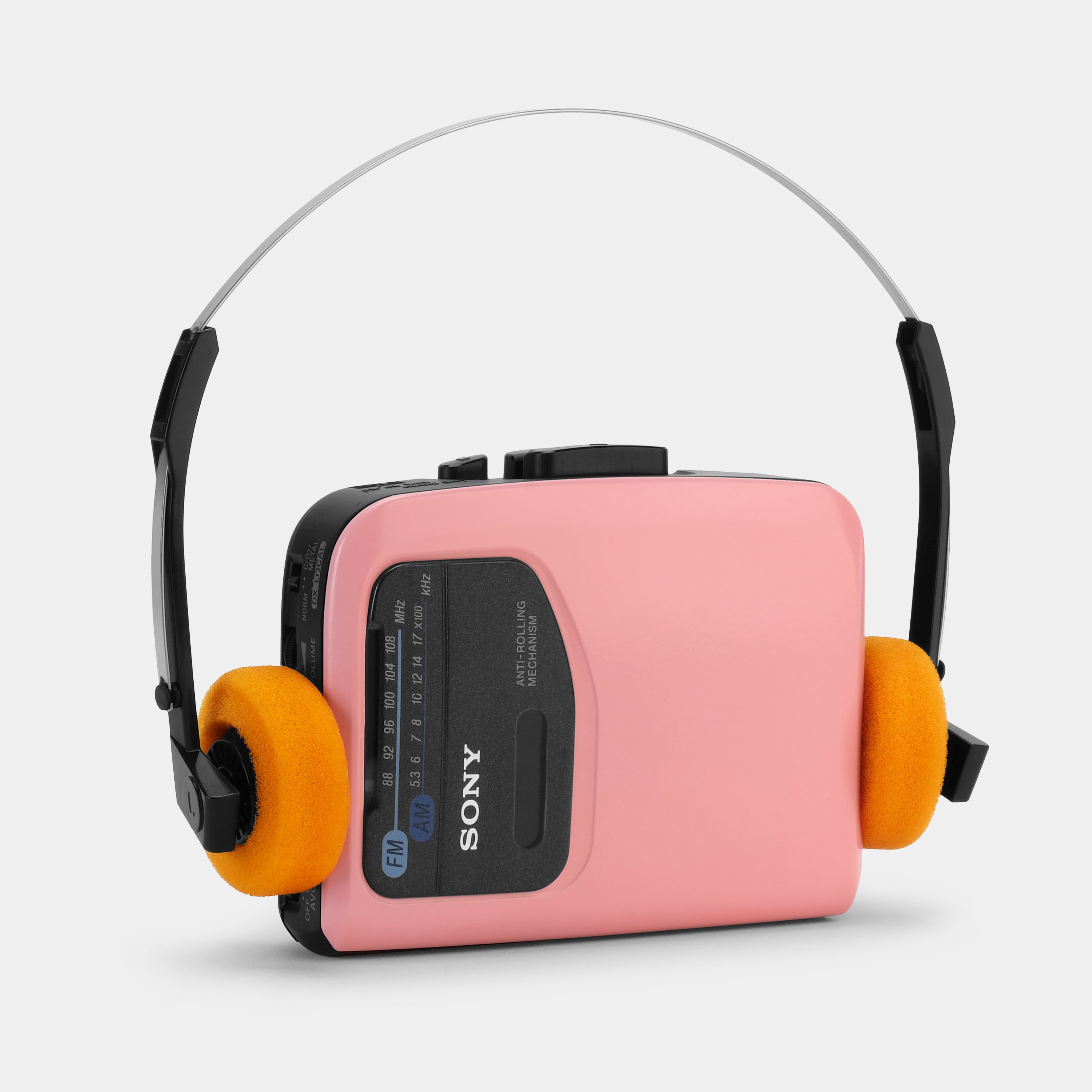 Sony Walkman WM-FX101 AM/FM Pink Portable Cassette Player