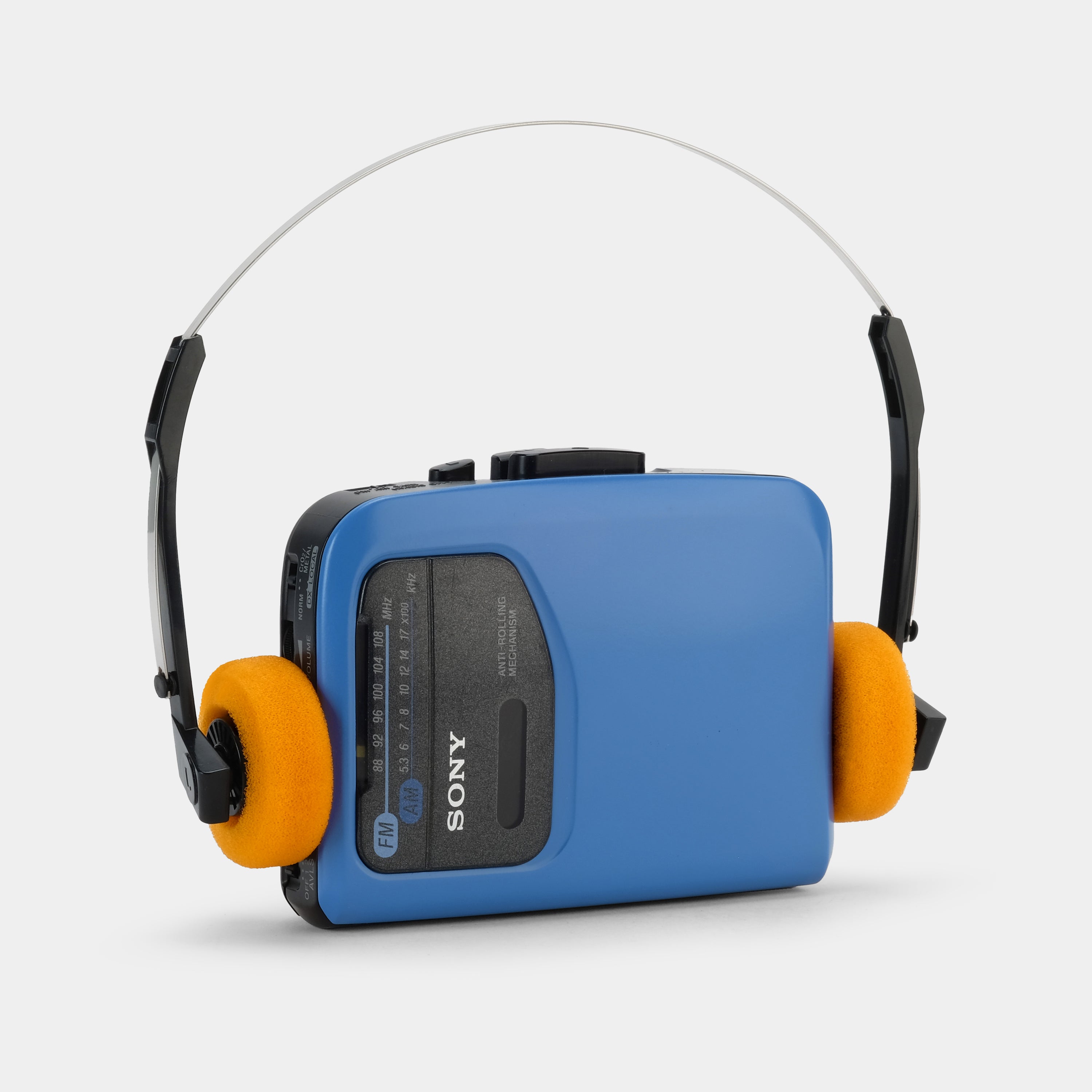Sony Walkman WM-FX101 AM/FM Blue Portable Cassette Player