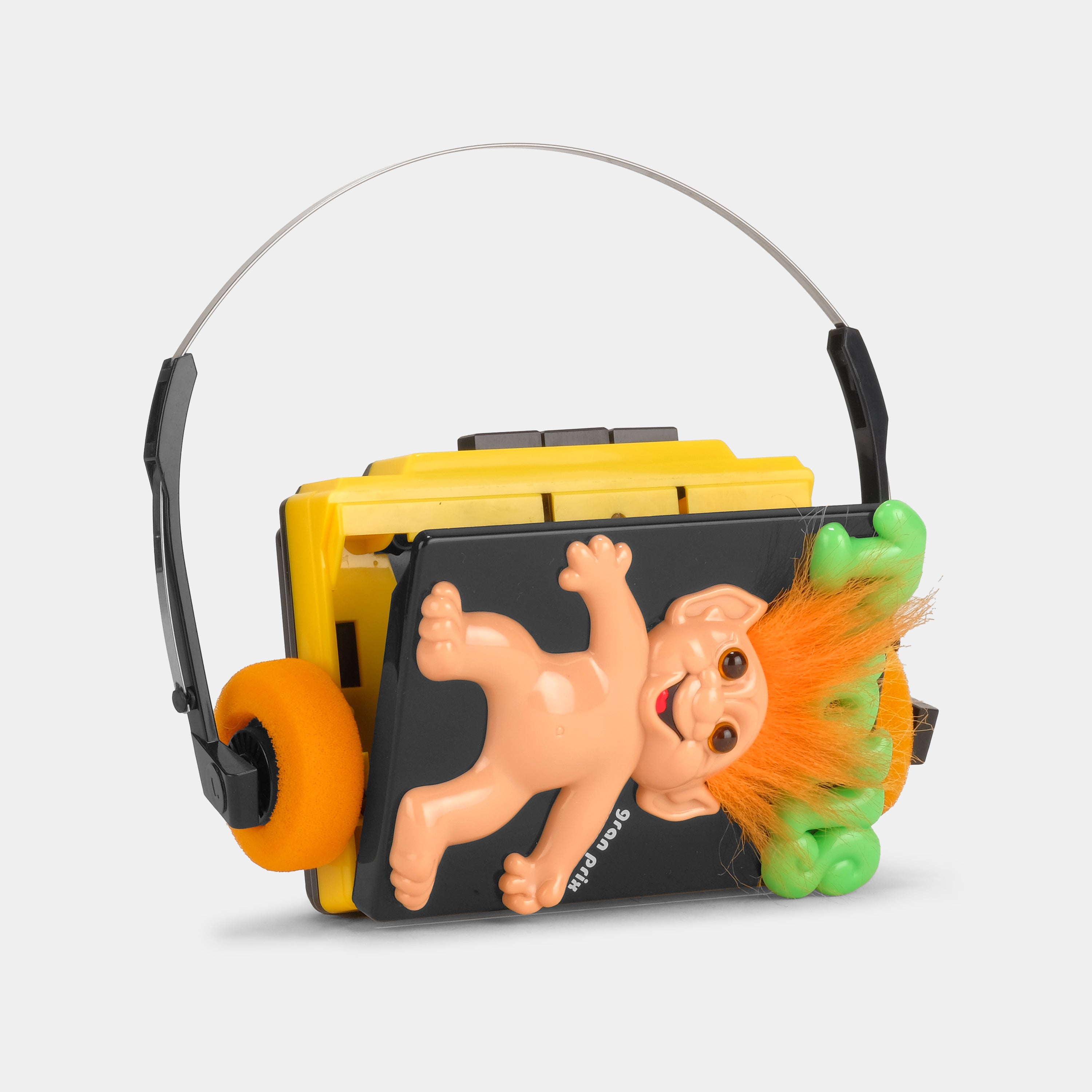 Gran Prix Y0025 Trolls Yellow Portable Cassette Player