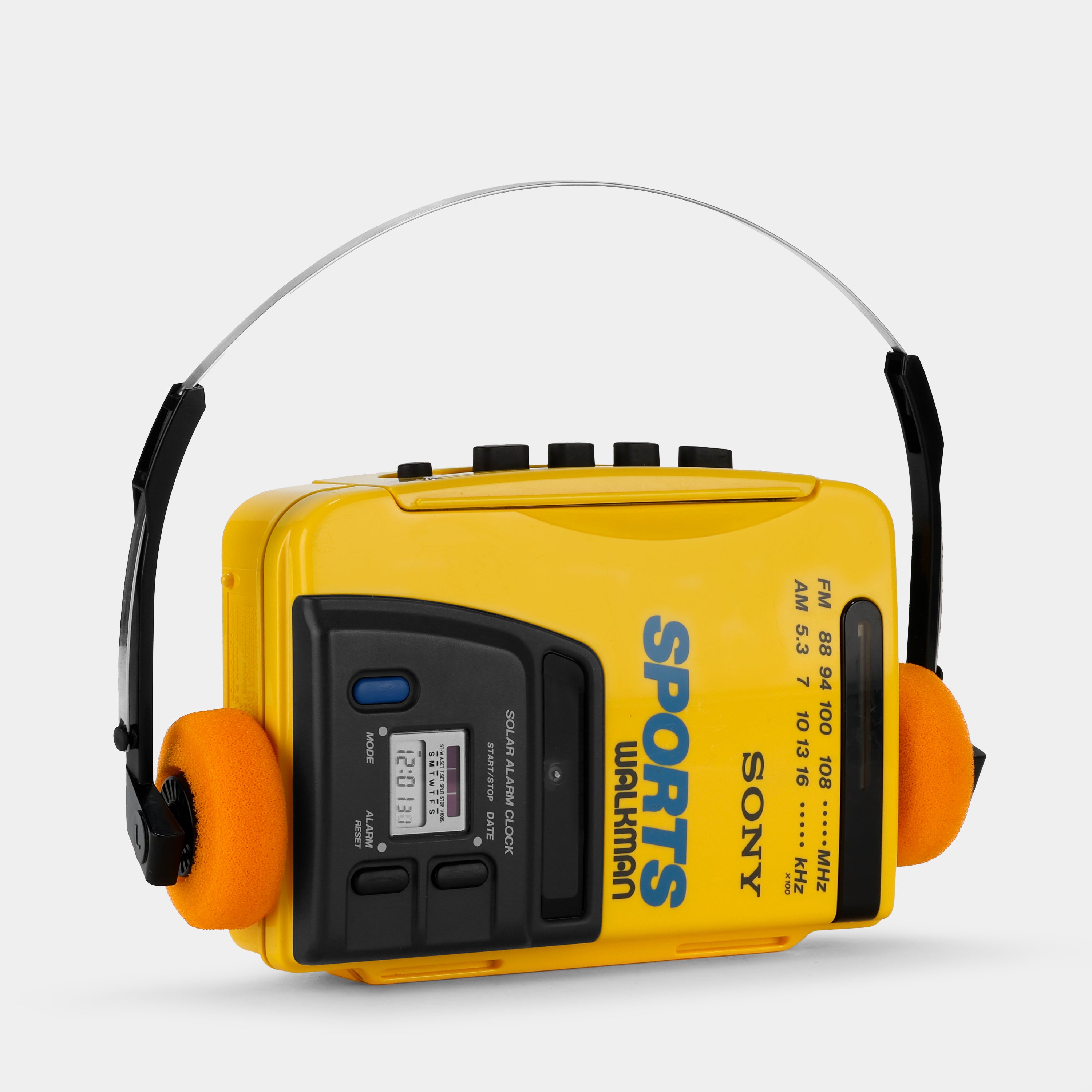 Sony Sports Walkman WM-AF58 Yellow Portable Cassette Player