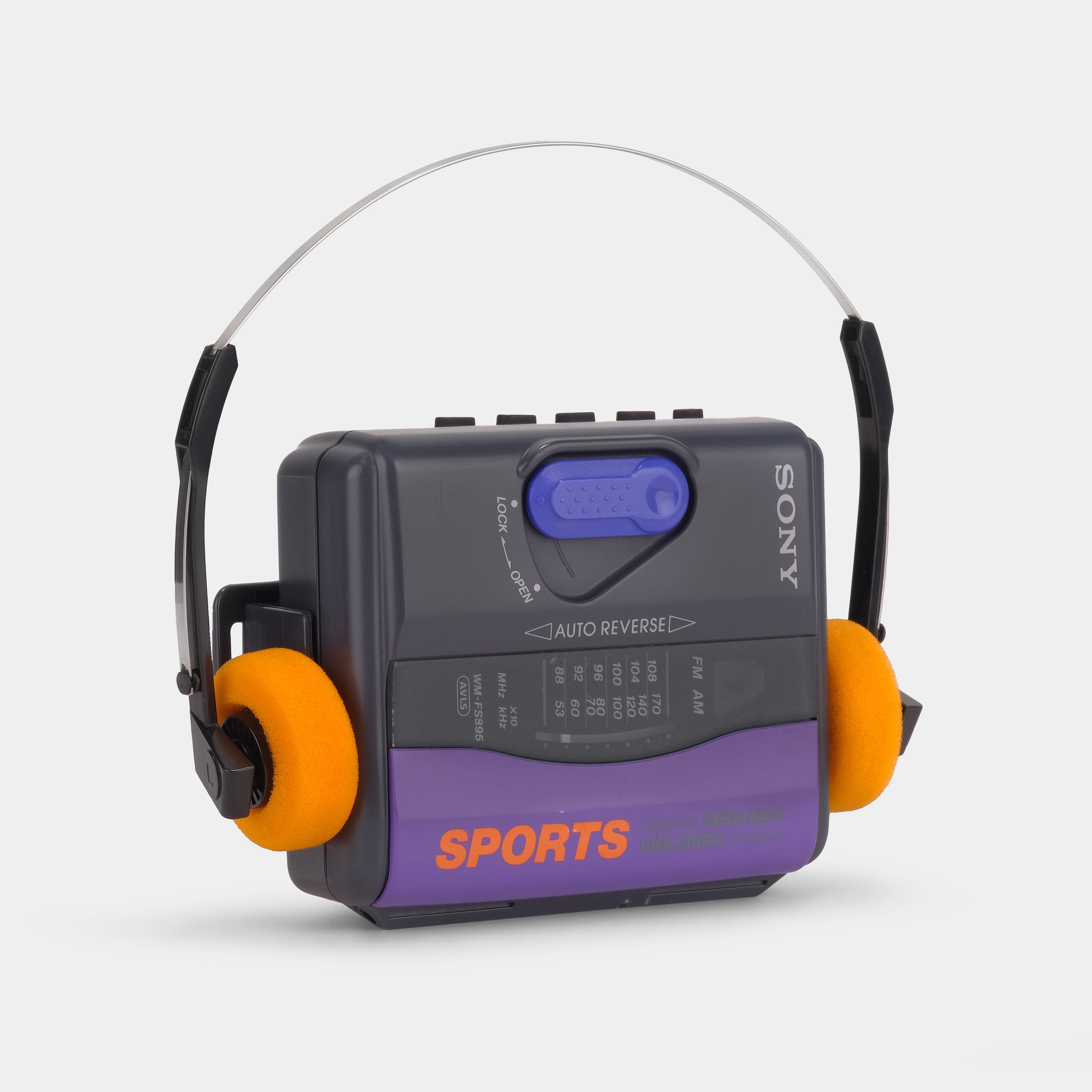 Sony Sports Walkman WM-FS395 AM/FM Portable Cassette Player