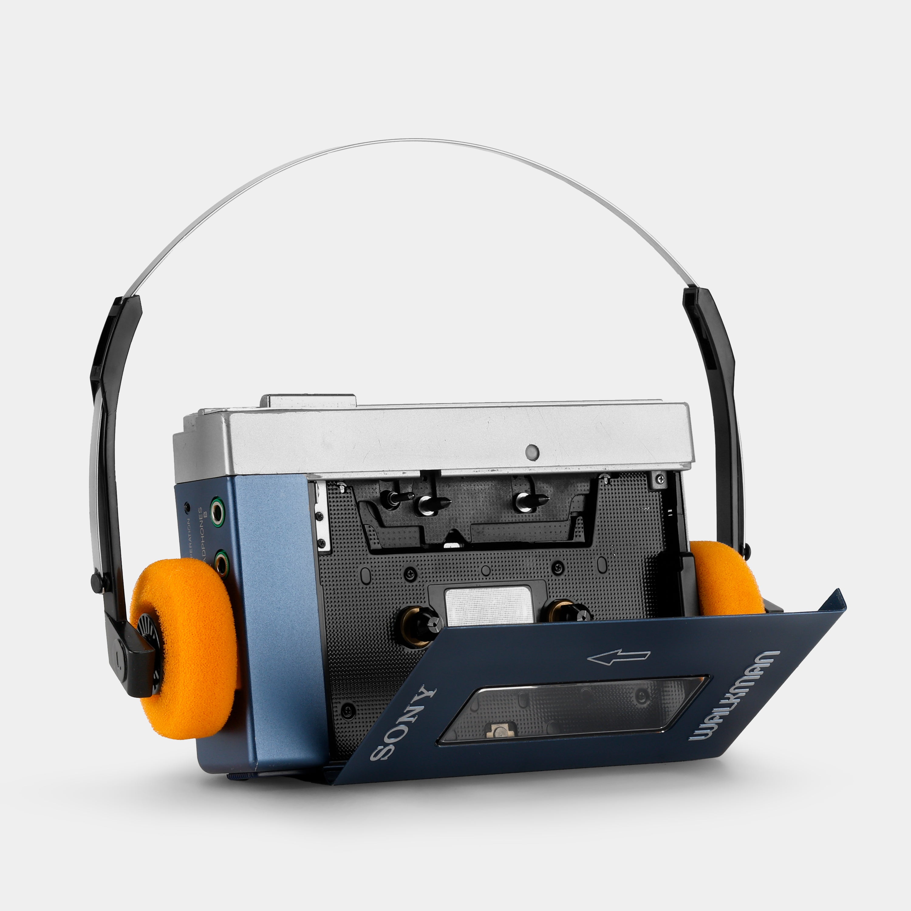 Sony Walkman TPS-L2 Portable Cassette Player with Case