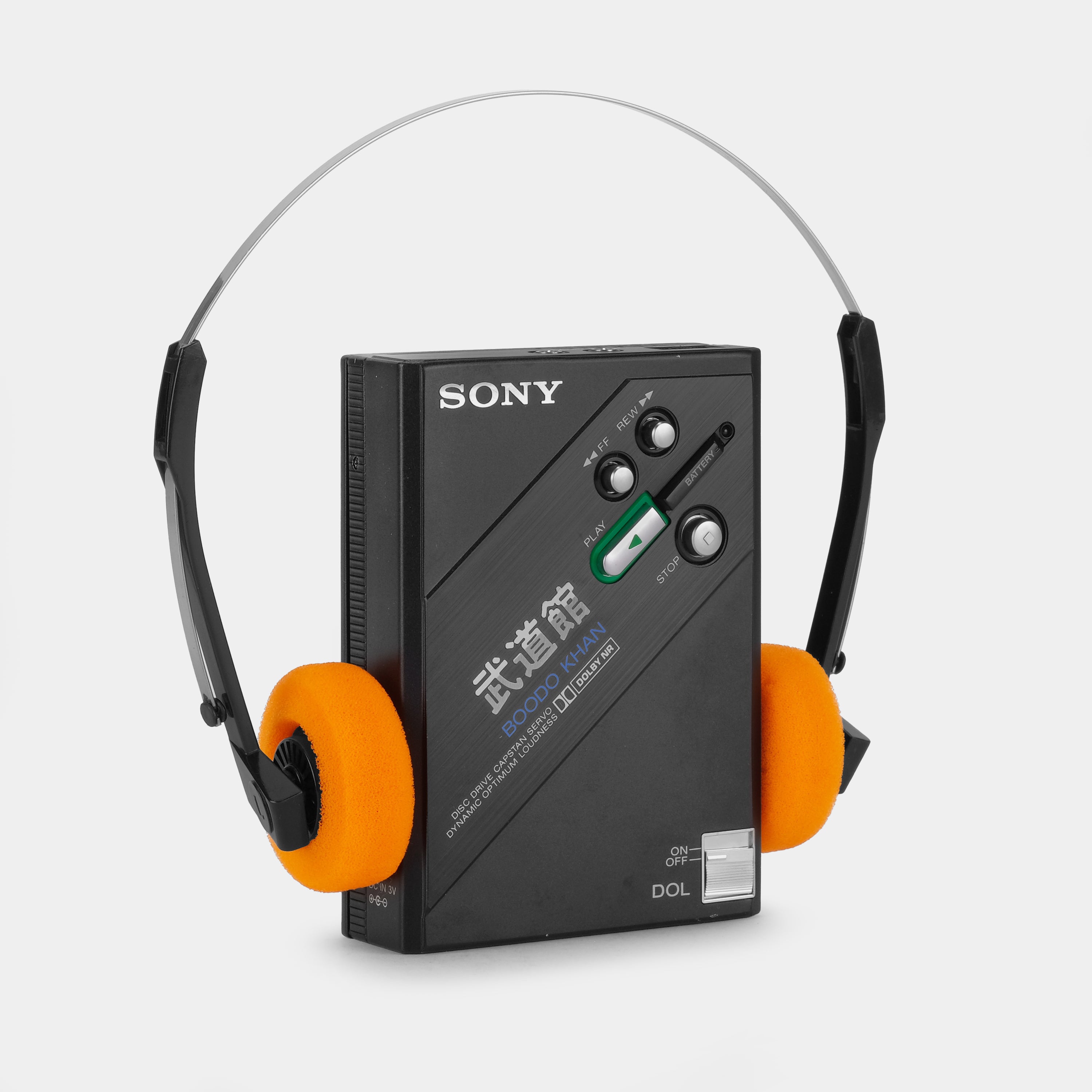 Sony Walkman WM-DD-100 Boodo Khan Portable Cassette Player