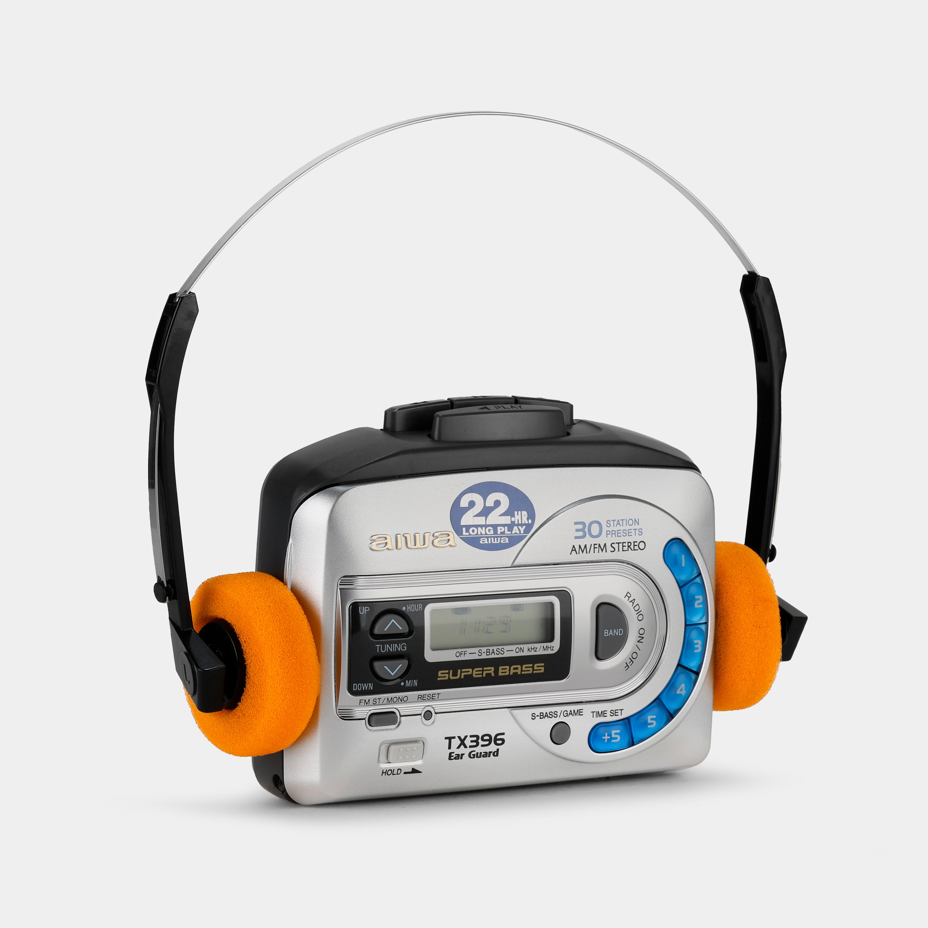 Aiwa TX396 AM/FM Portable Cassette Player