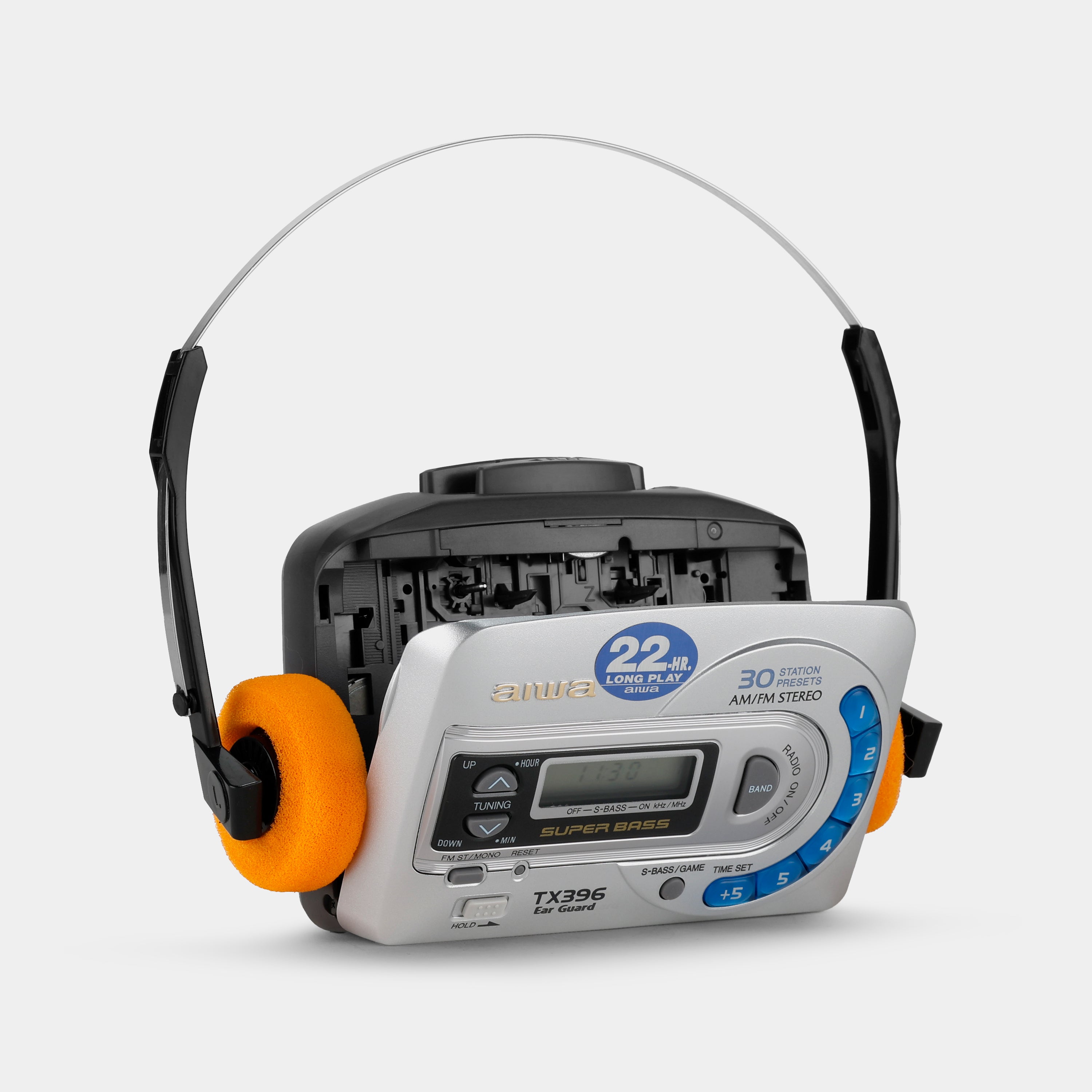 Aiwa TX396 AM/FM Portable Cassette Player