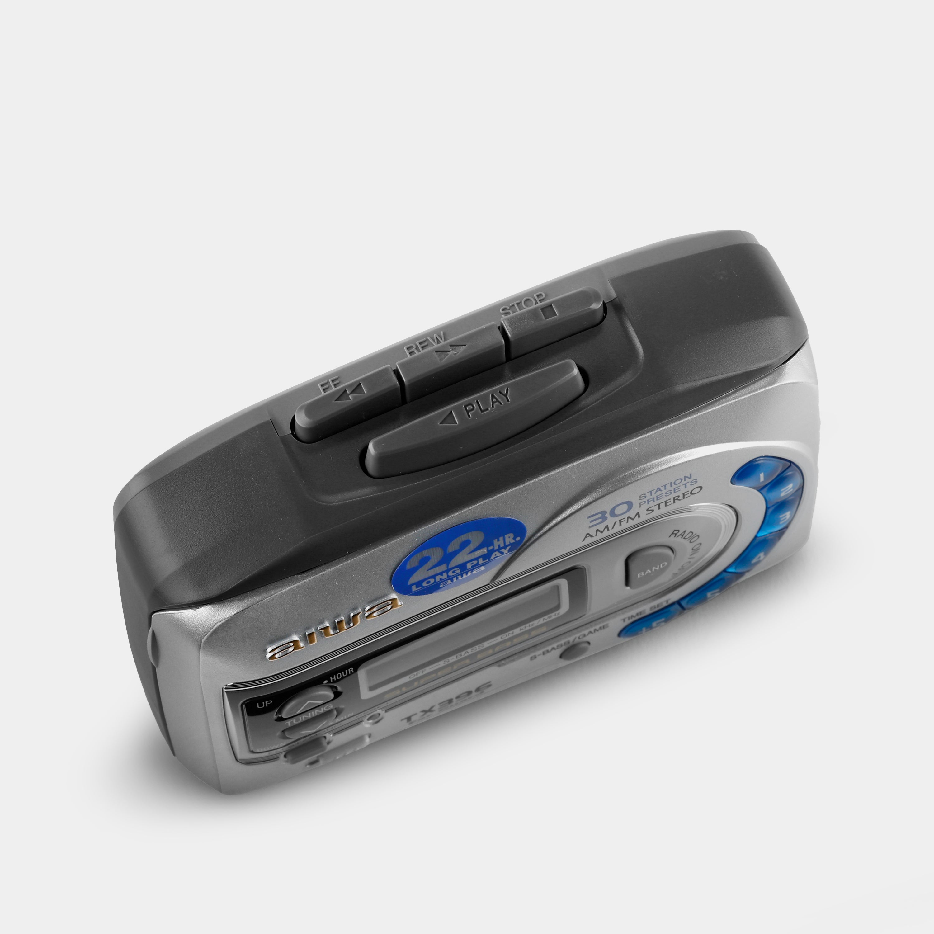 Aiwa TX396 AM/FM Portable Cassette Player