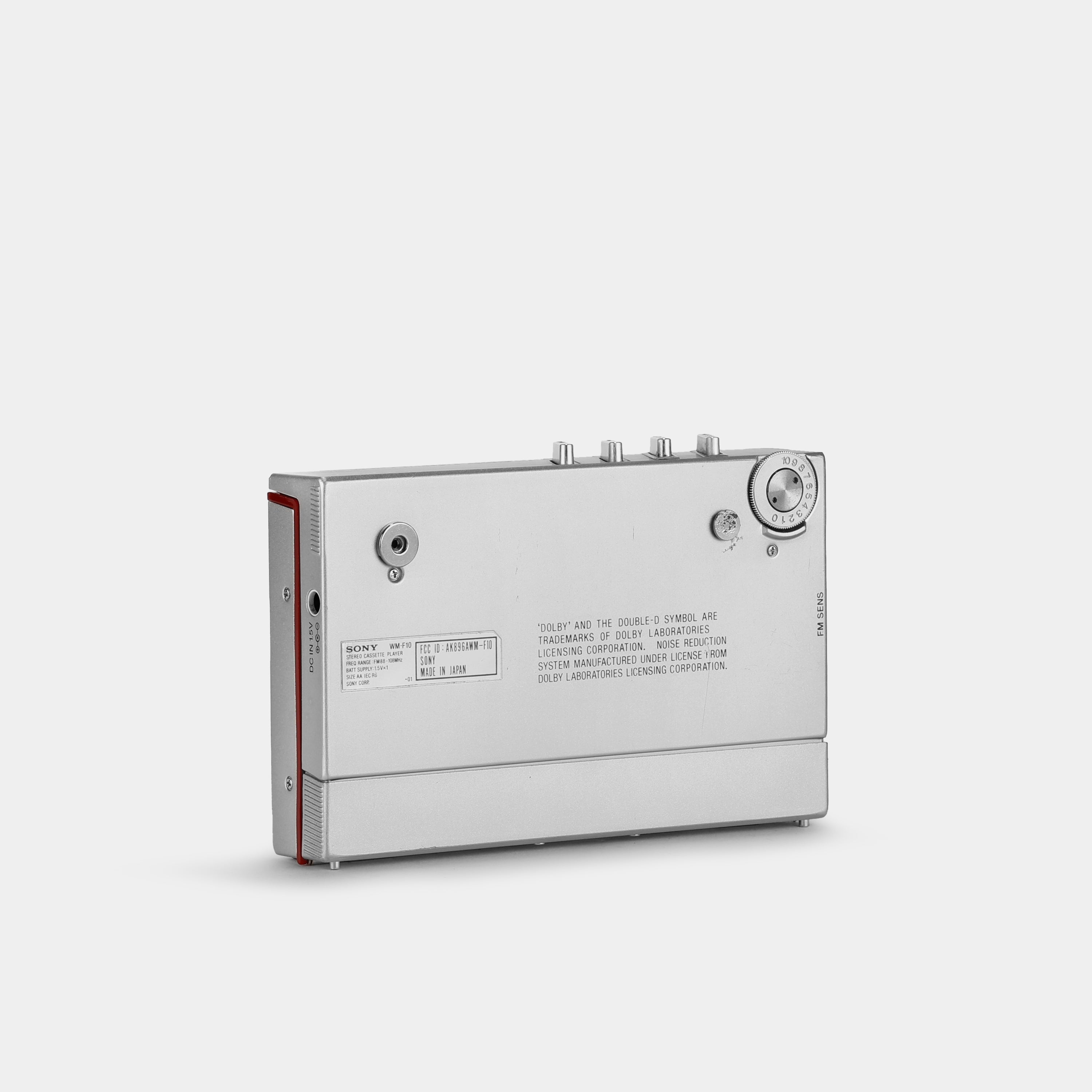 Sony WM-F10 FM Portable Cassette Player