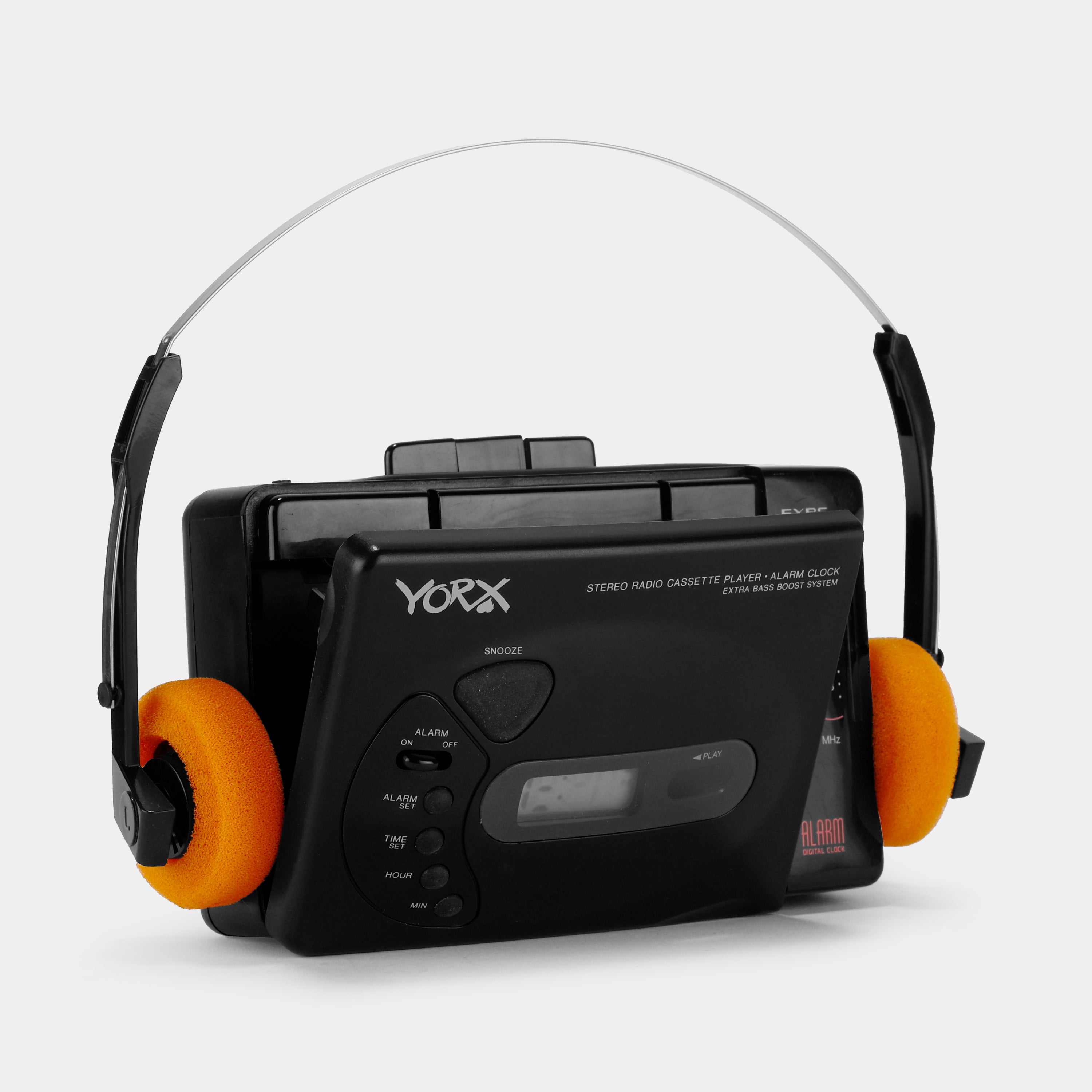Yorx PS-4 AM/FM Stereo Portable Cassette Player – Retrospekt