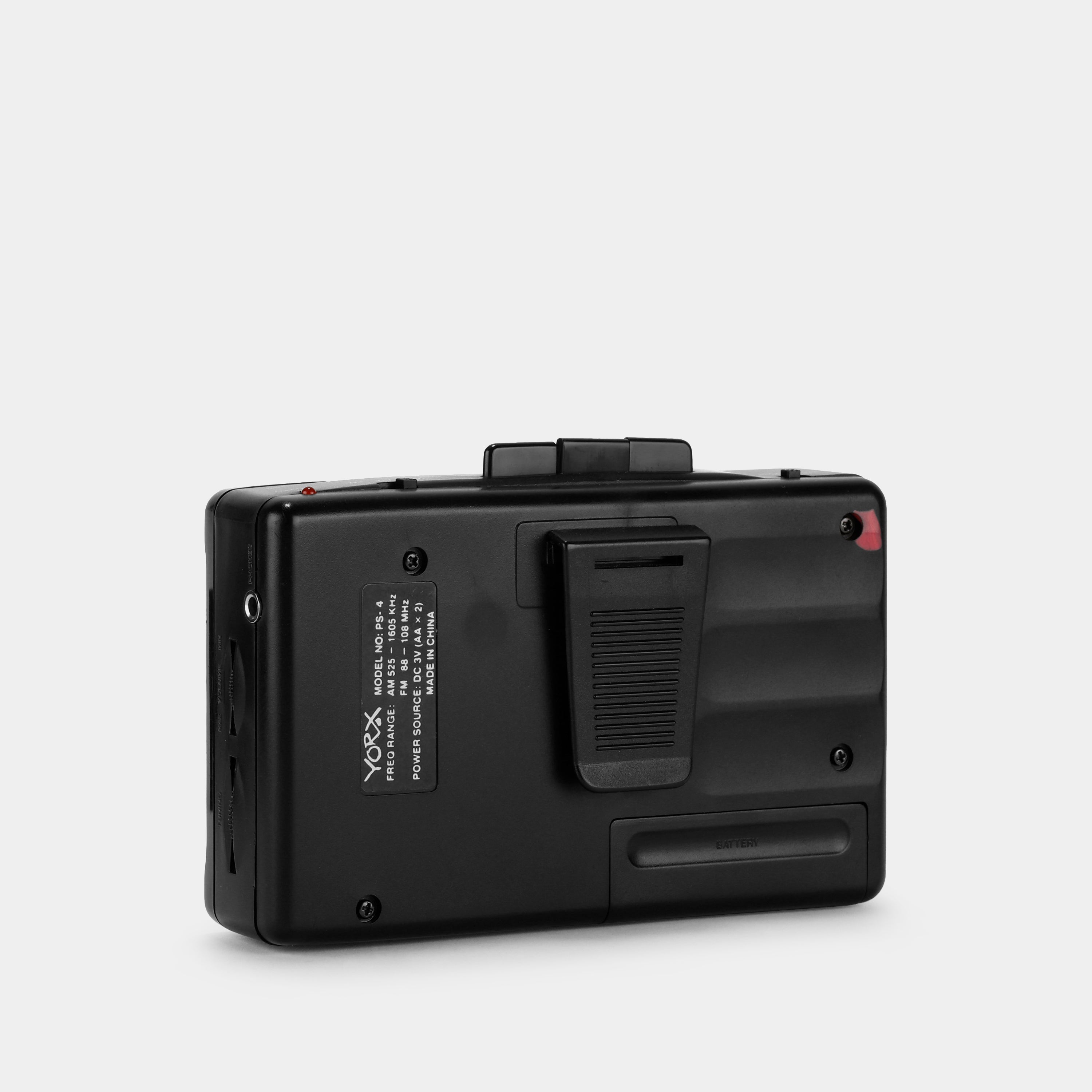 Yorx PS-4 AM/FM Stereo Portable Cassette Player