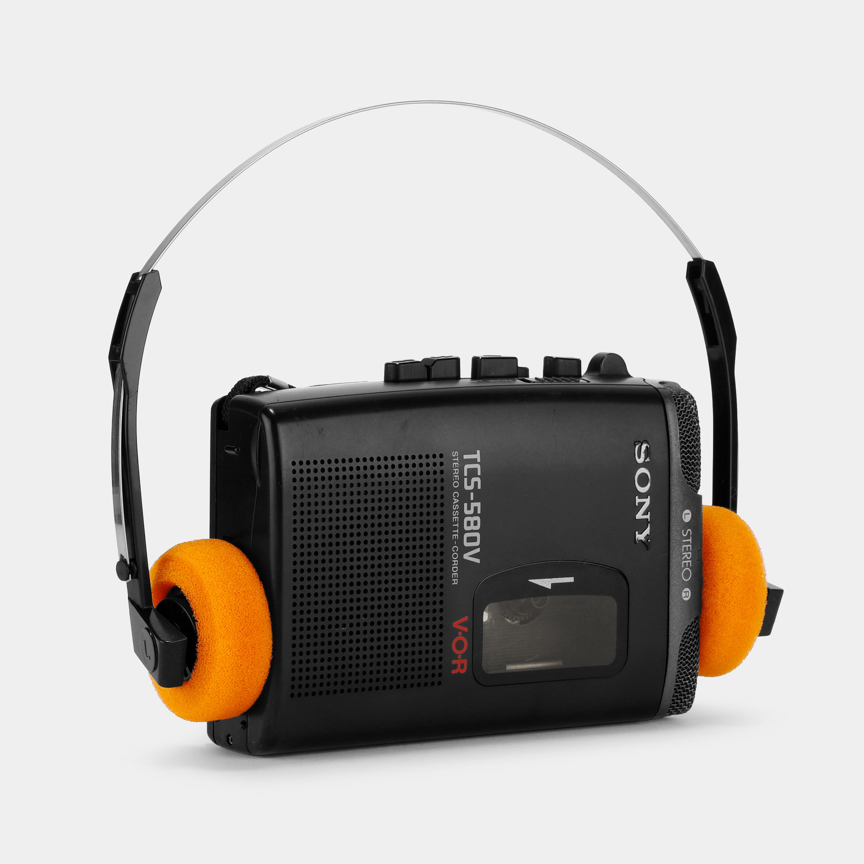 Sony Clear Voice TCS-580V Stereo Portable Cassette-Corder