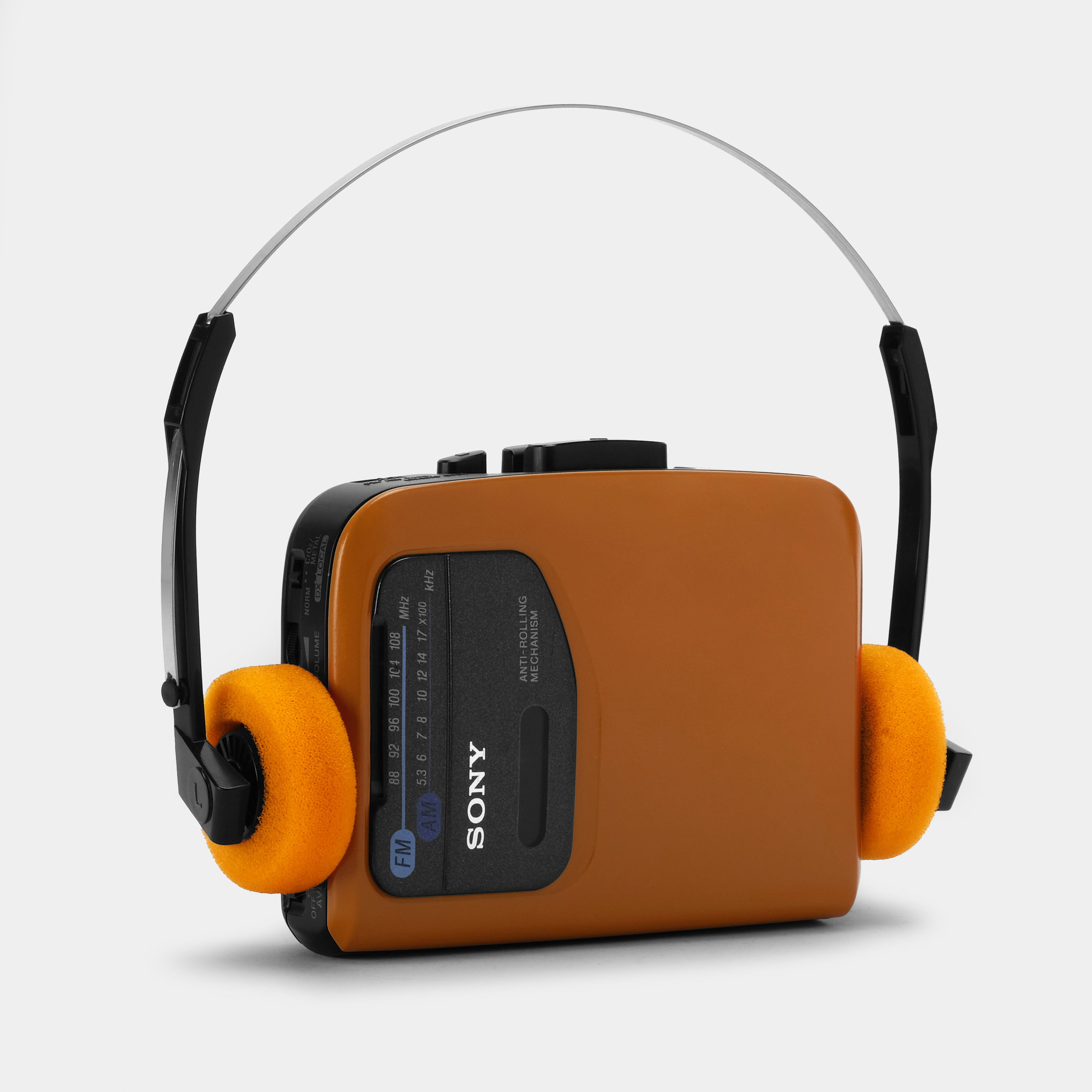 Sony Walkman WM-FX101 AM/FM Brown Portable Cassette Player