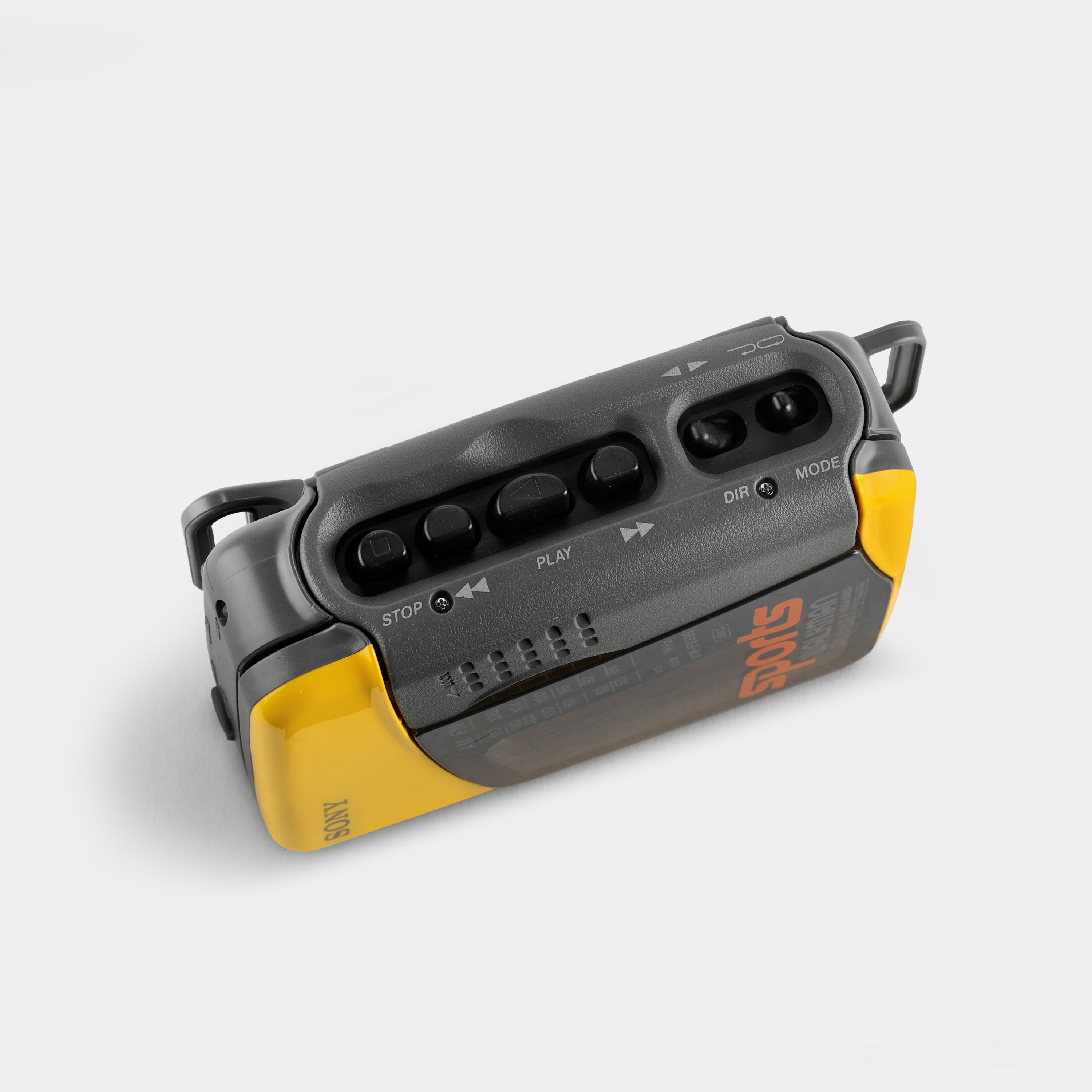 Sony Sports Walkman WM-FS399 AM/FM Yellow Portable Cassette Player