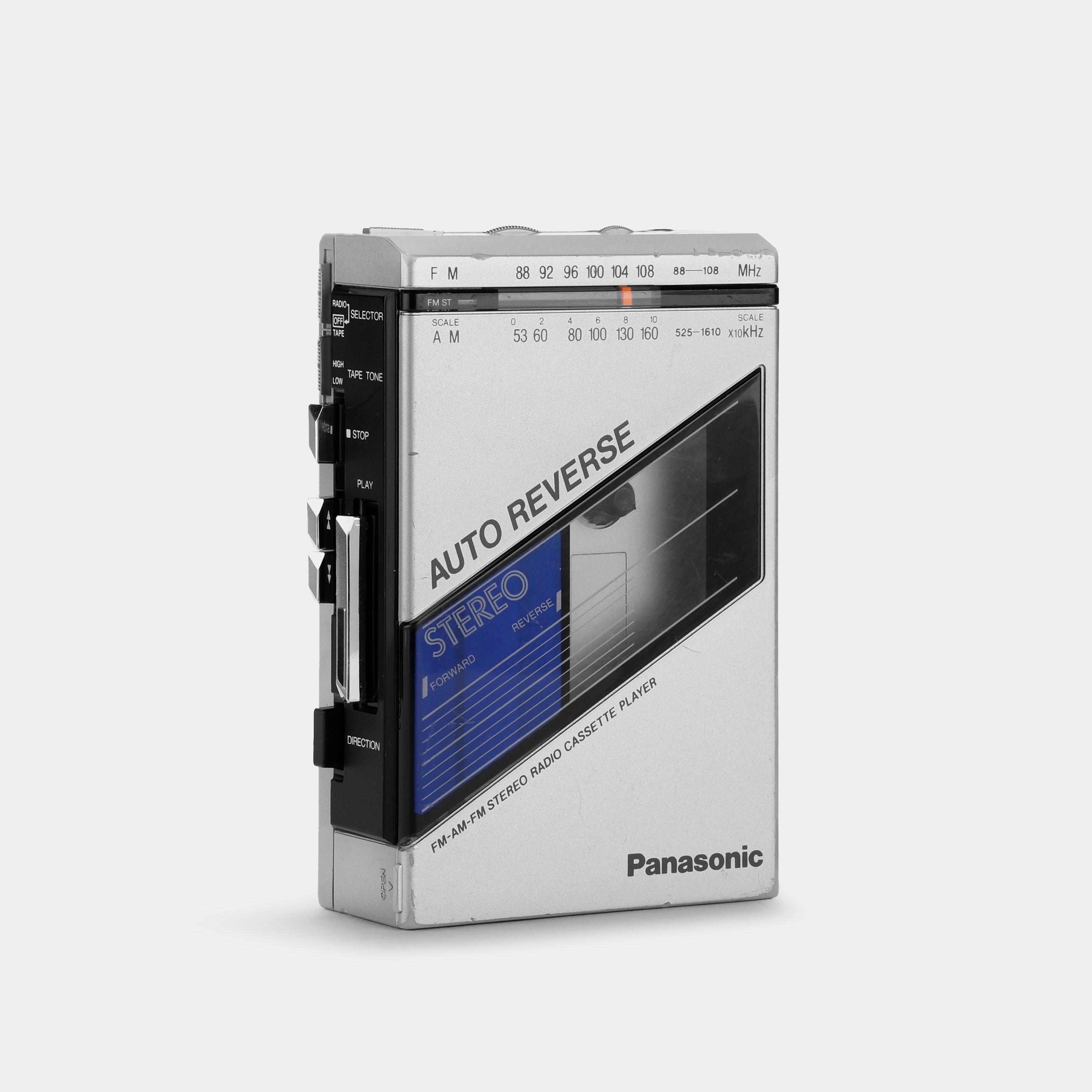 Panasonic RQ-V50 Portable Stereo Cassette Player - Thumbnail 3