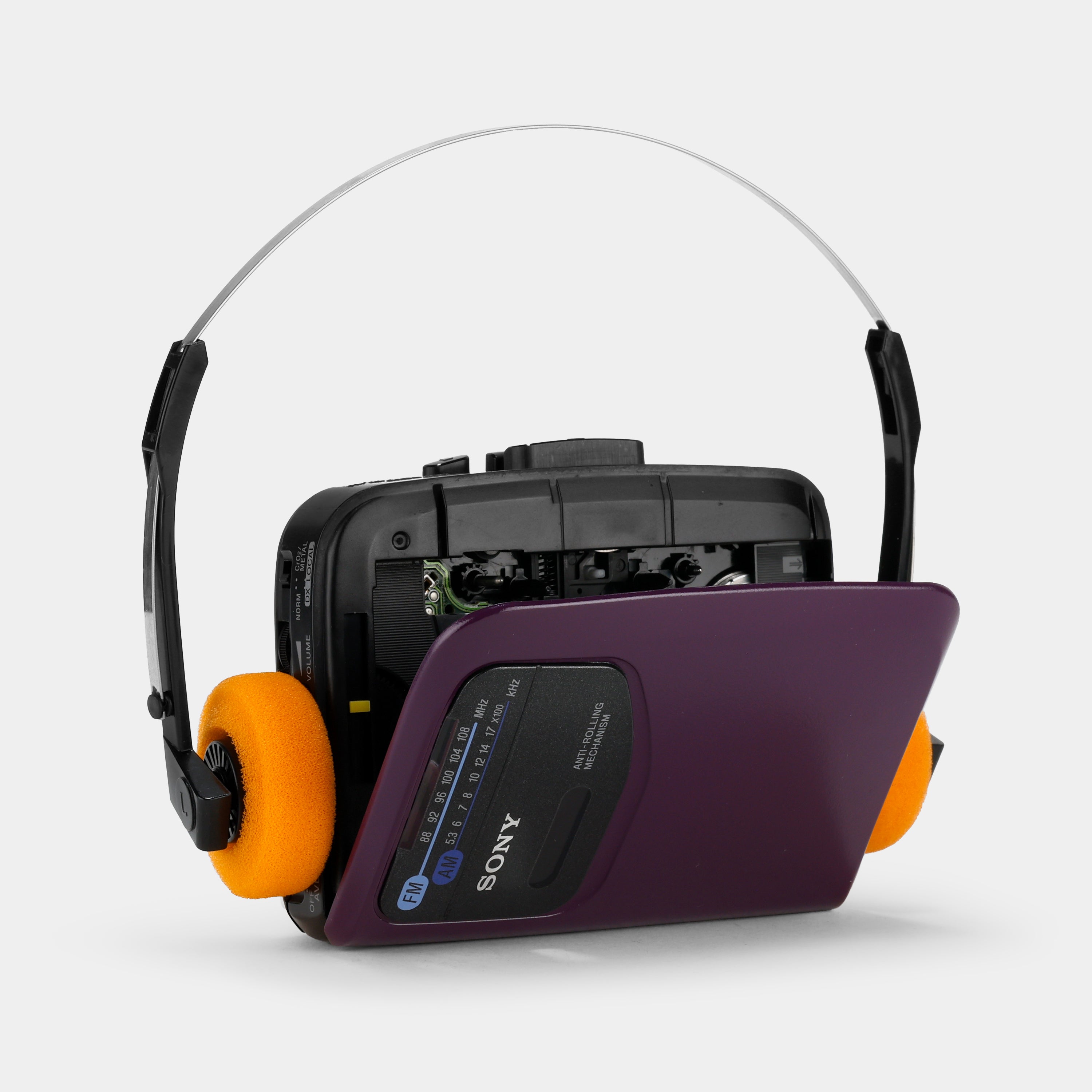 Sony Walkman WM-FX101 AM/FM Purple Portable Cassette Player