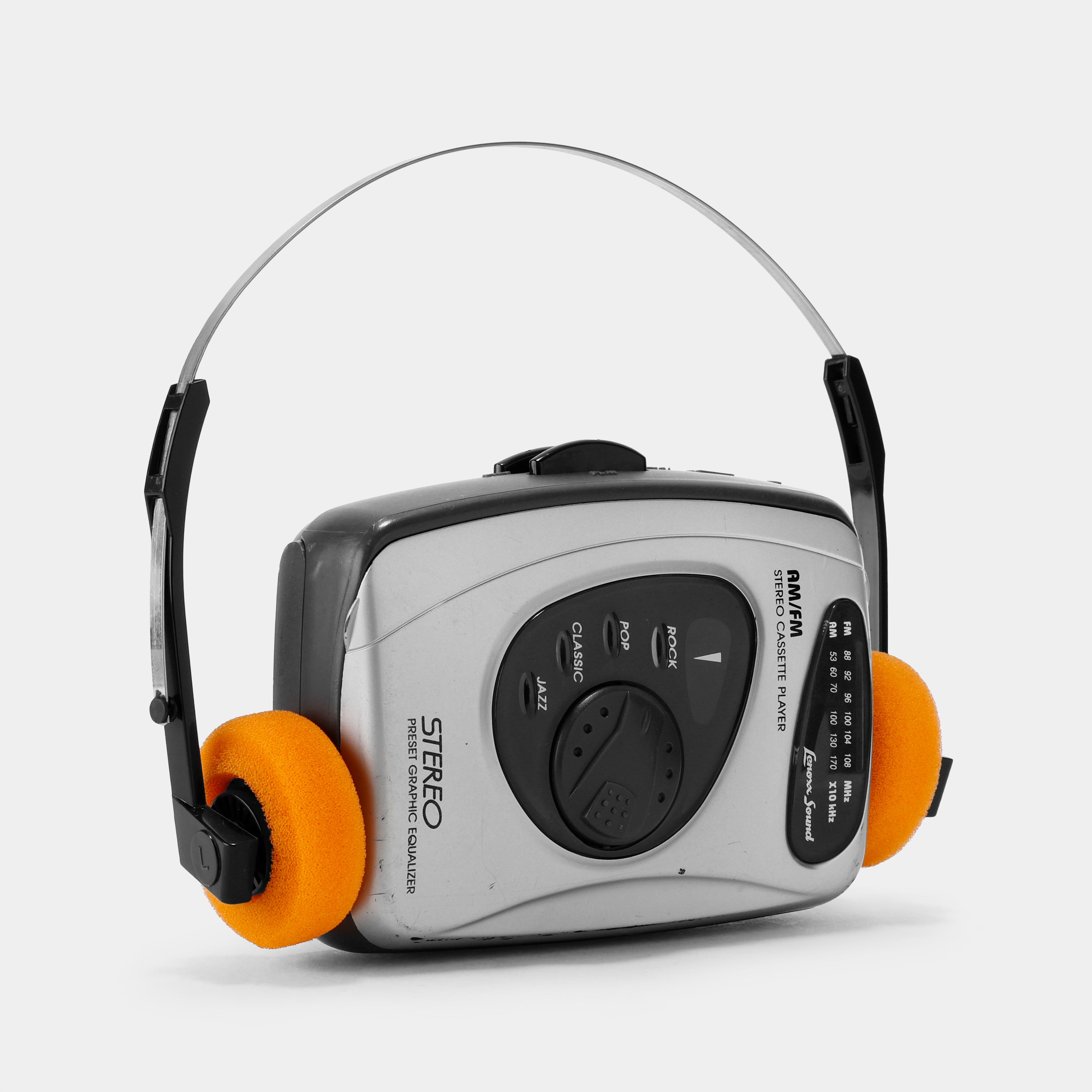 Lenoxx Sound Model 1129 AM/FM Stereo Portable Cassette Player