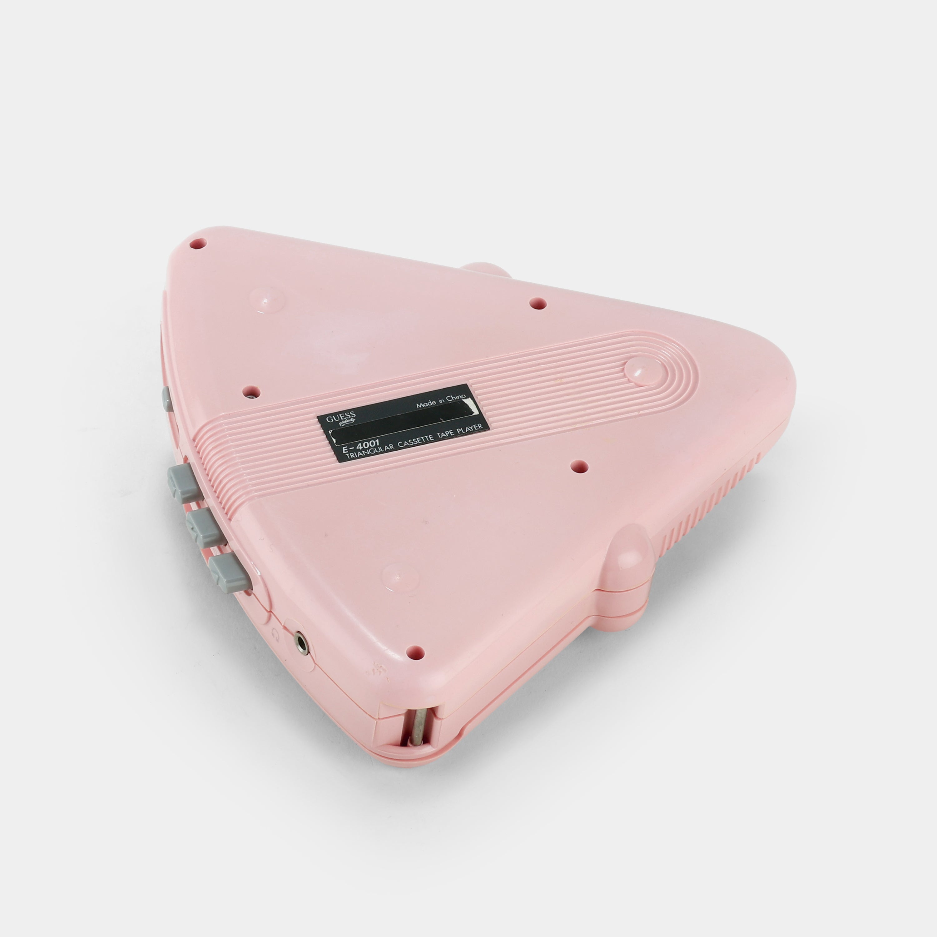 Guess E-4000 Pink Triangular Portable Cassette Player
