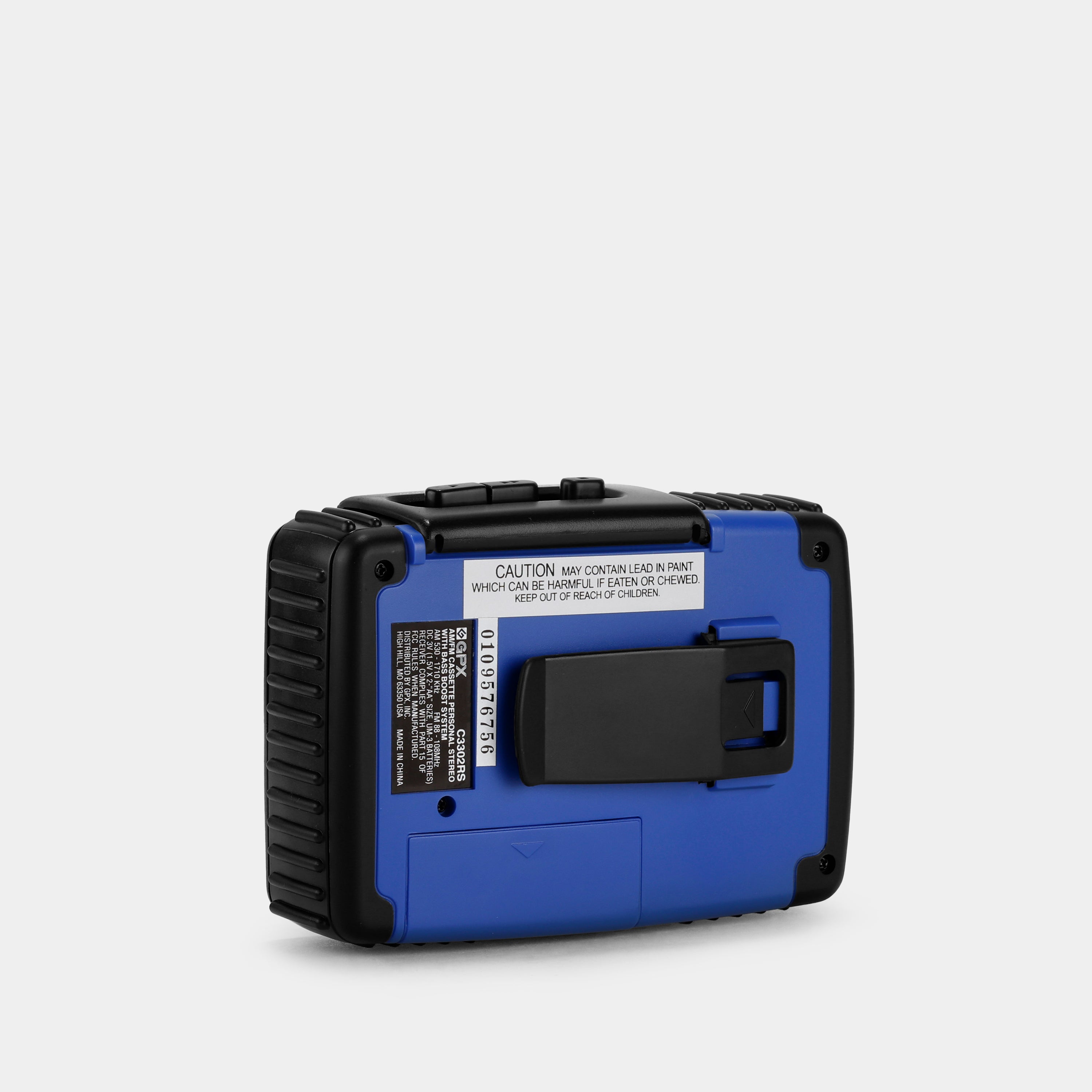 GPX C3302RS Sports Portable Cassette Player