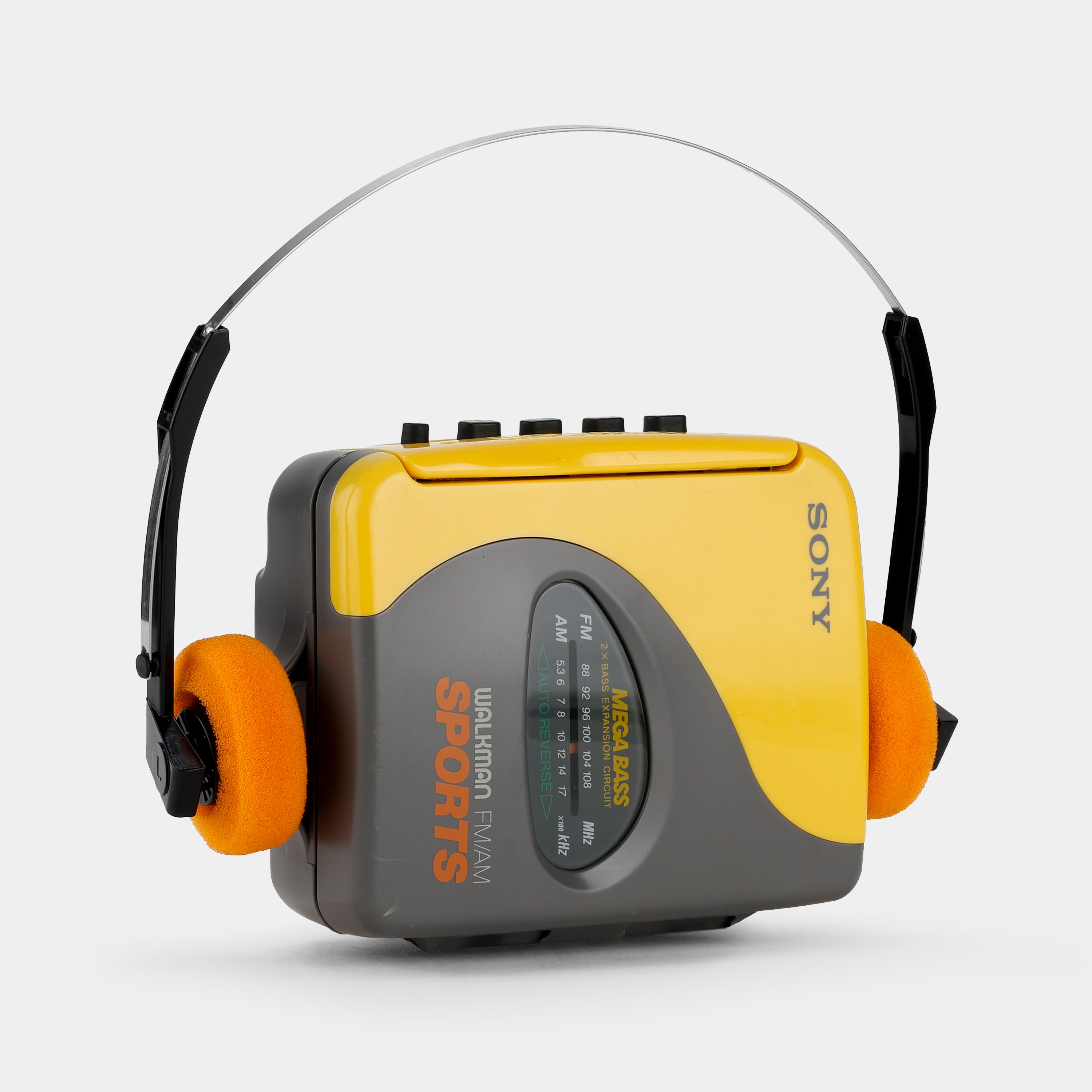Sony Sports Walkman WM-SXF33 Yellow Portable Cassette Player
