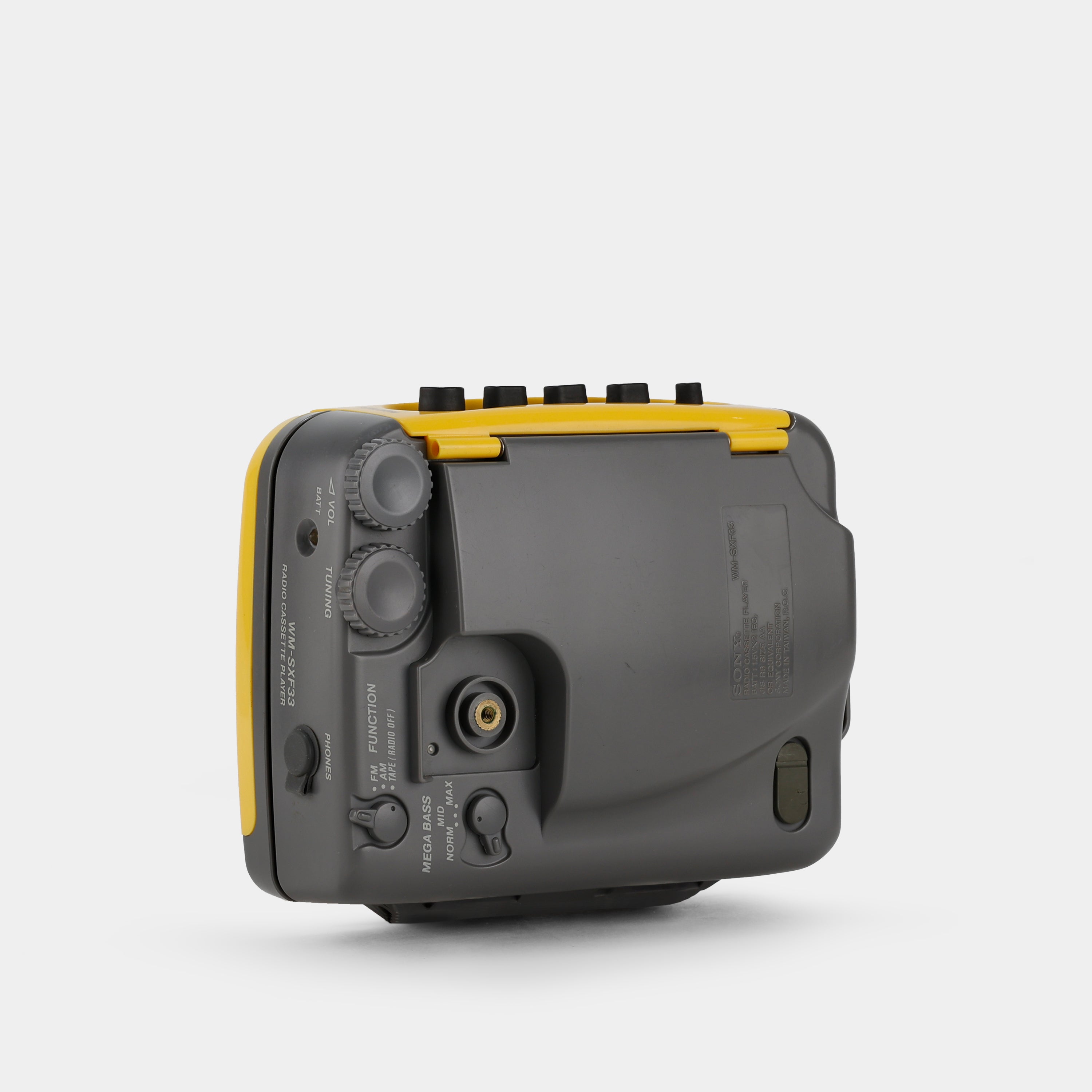 Sony Sports Walkman WM-SXF33 Yellow Portable Cassette Player